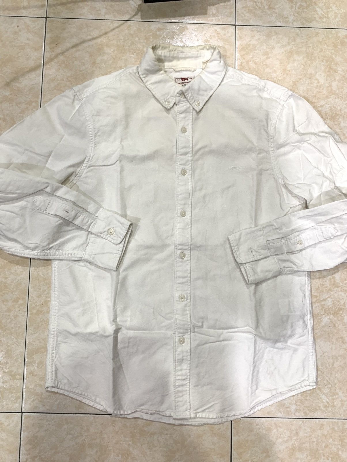 Levi's Levis Oxford Cotton Shirt Size US S / EU 44-46 / 1 - 2 Thumbnail
