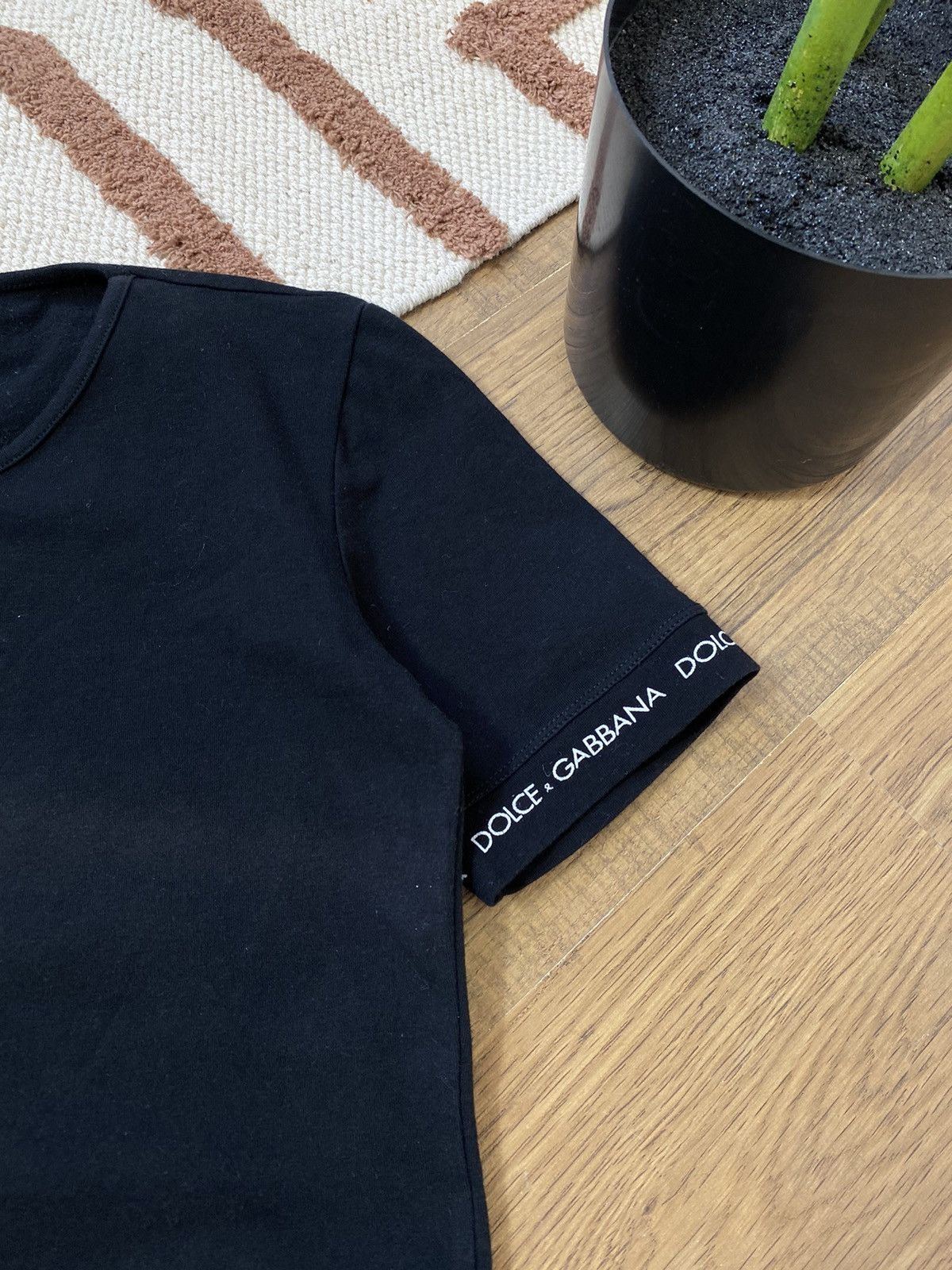 Dolce & Gabbana VINTAGE DOLCE&GABBANA CROPPED TEE Size S / US 4 / IT 40 - 4 Thumbnail