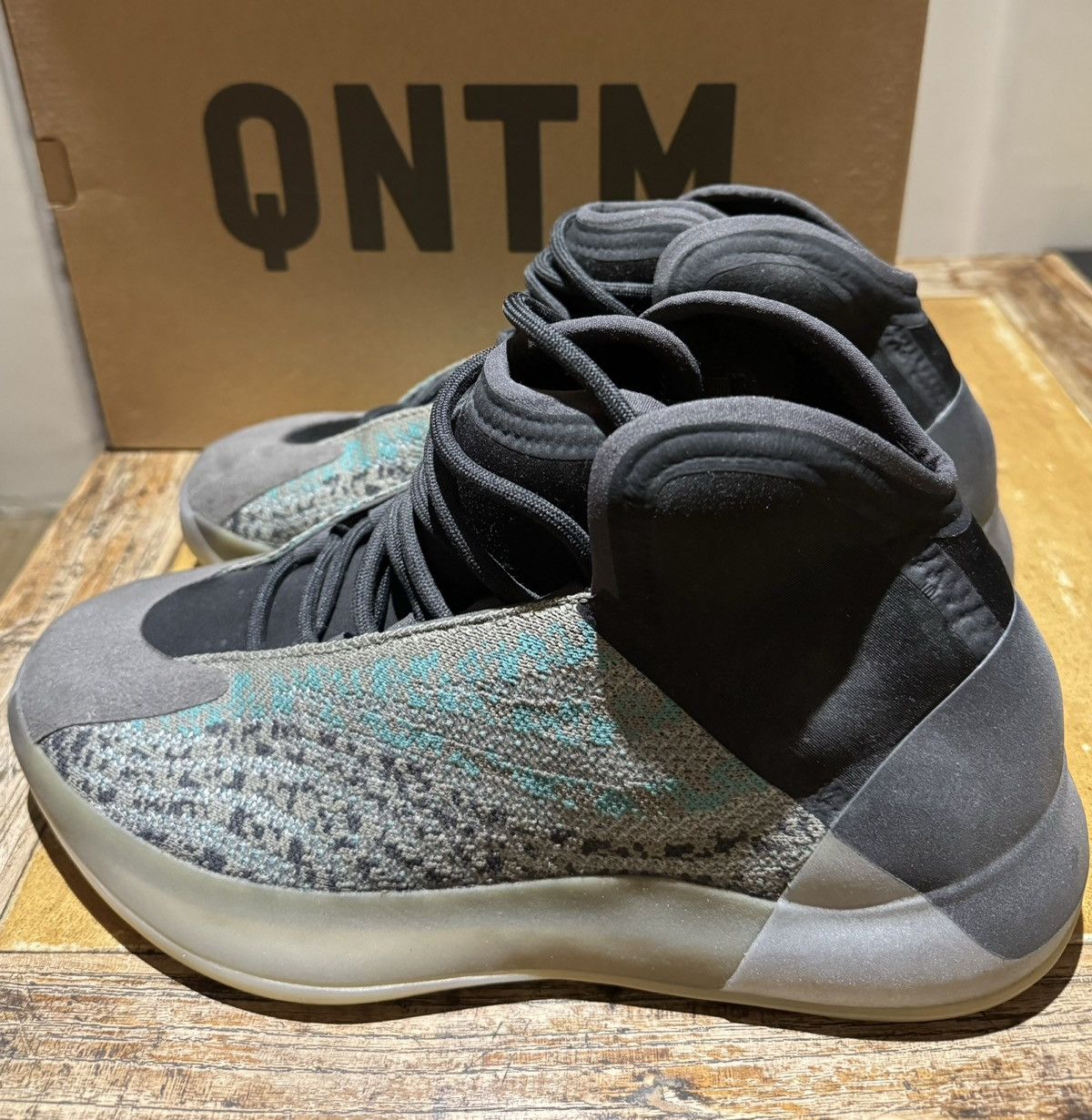 Adidas Adidas Yeezy Quantum Ophani Teal Blue Size US 9 / EU 42 - 1 Thumbnail