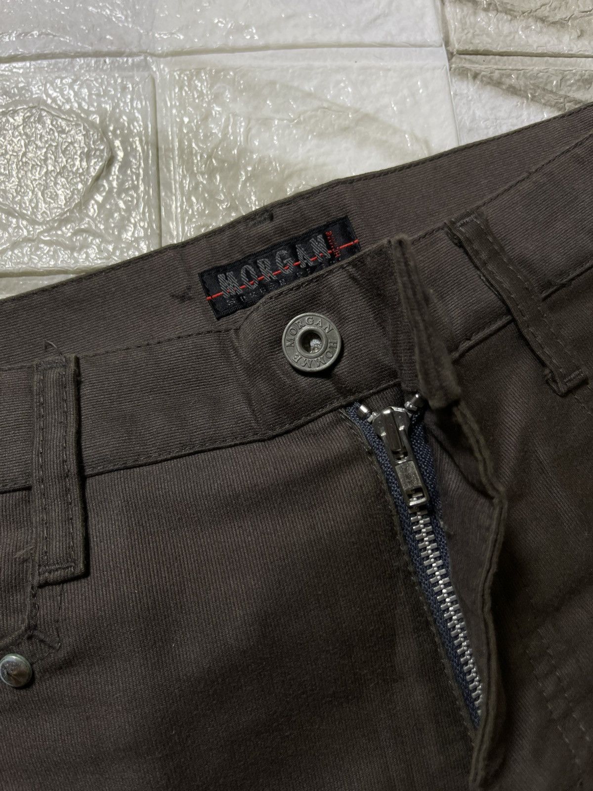 Morgan Homme Auth Morgan Homme Studded Denim Jeans Size US 31 - 5 Thumbnail
