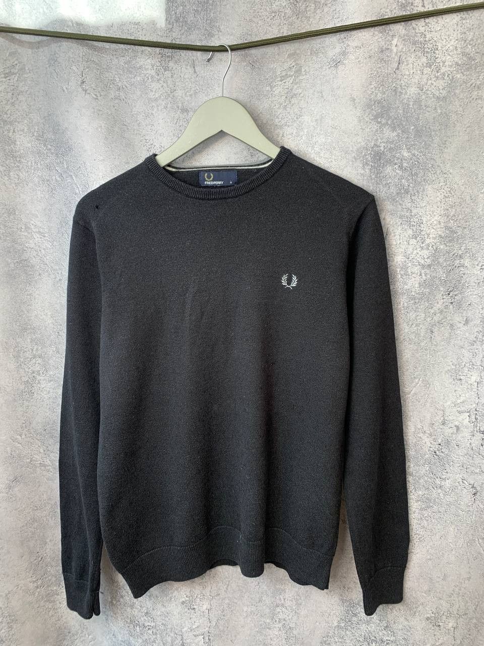 Fred Perry Fred Perry Merino Wool Sweater Pullover Jumper Sweatshirt Size US M / EU 48-50 / 2 - 2 Thumbnail