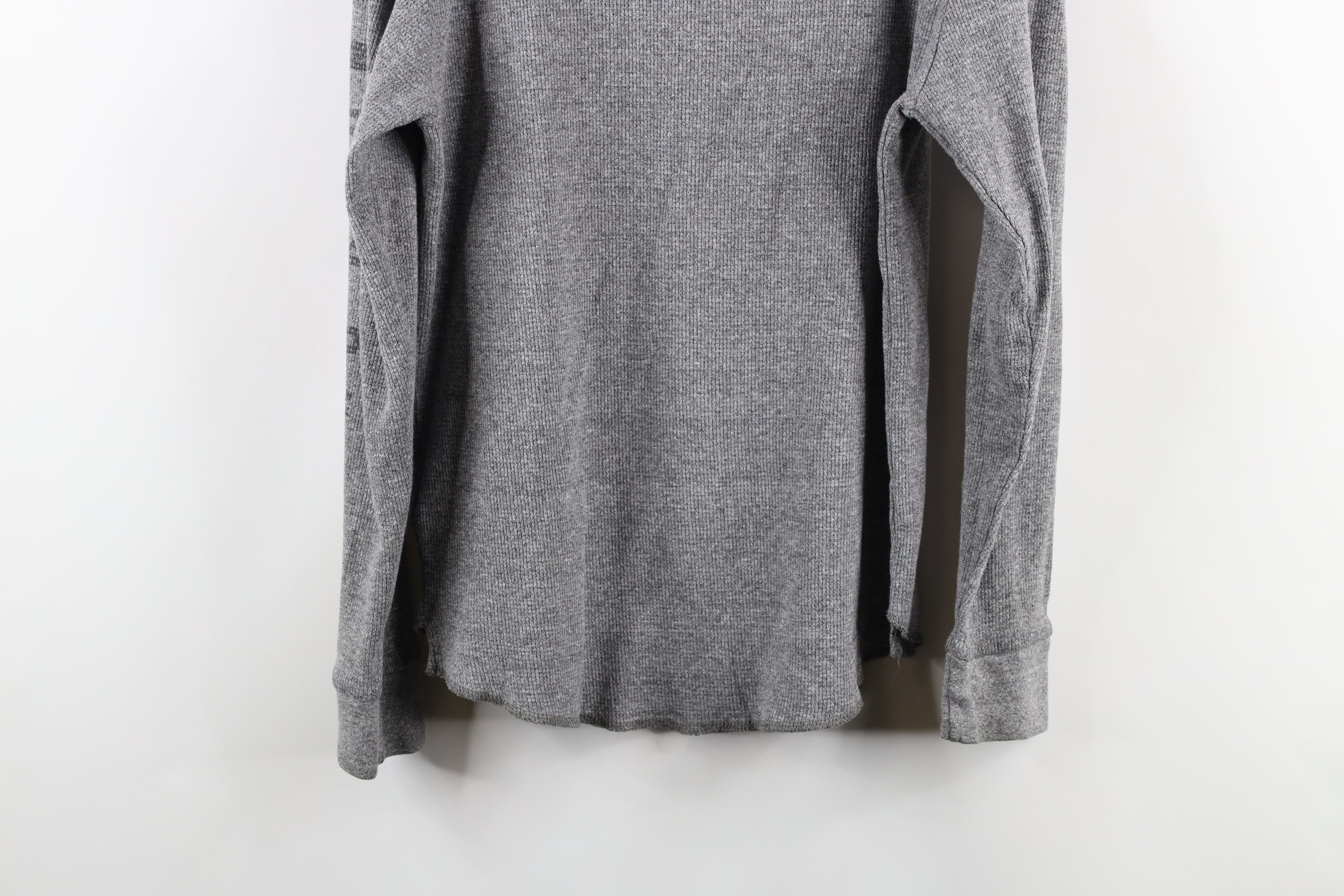 Ecko Unltd. × Vintage Vintage Ecko Thermal Waffle Knit Long Sleeve T-Shirt Gray Size US S / EU 44-46 / 1 - 9 Thumbnail
