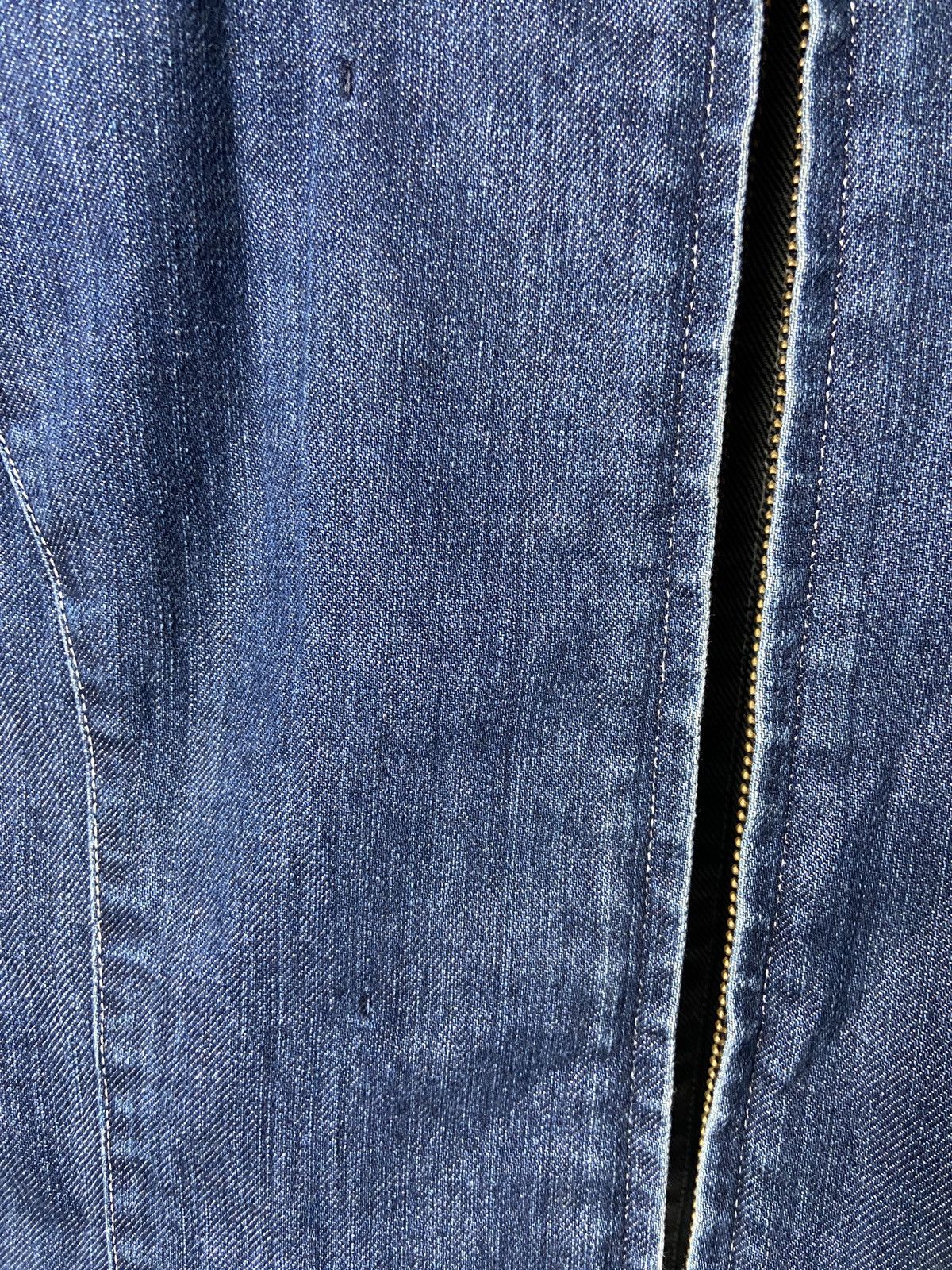 Issey Miyake × Japanese Brand × Mademoiselle Non Non Mademoiselle Non Non Issey Miyake Denim Jacket Size S / US 4 / IT 40 - 13 Thumbnail