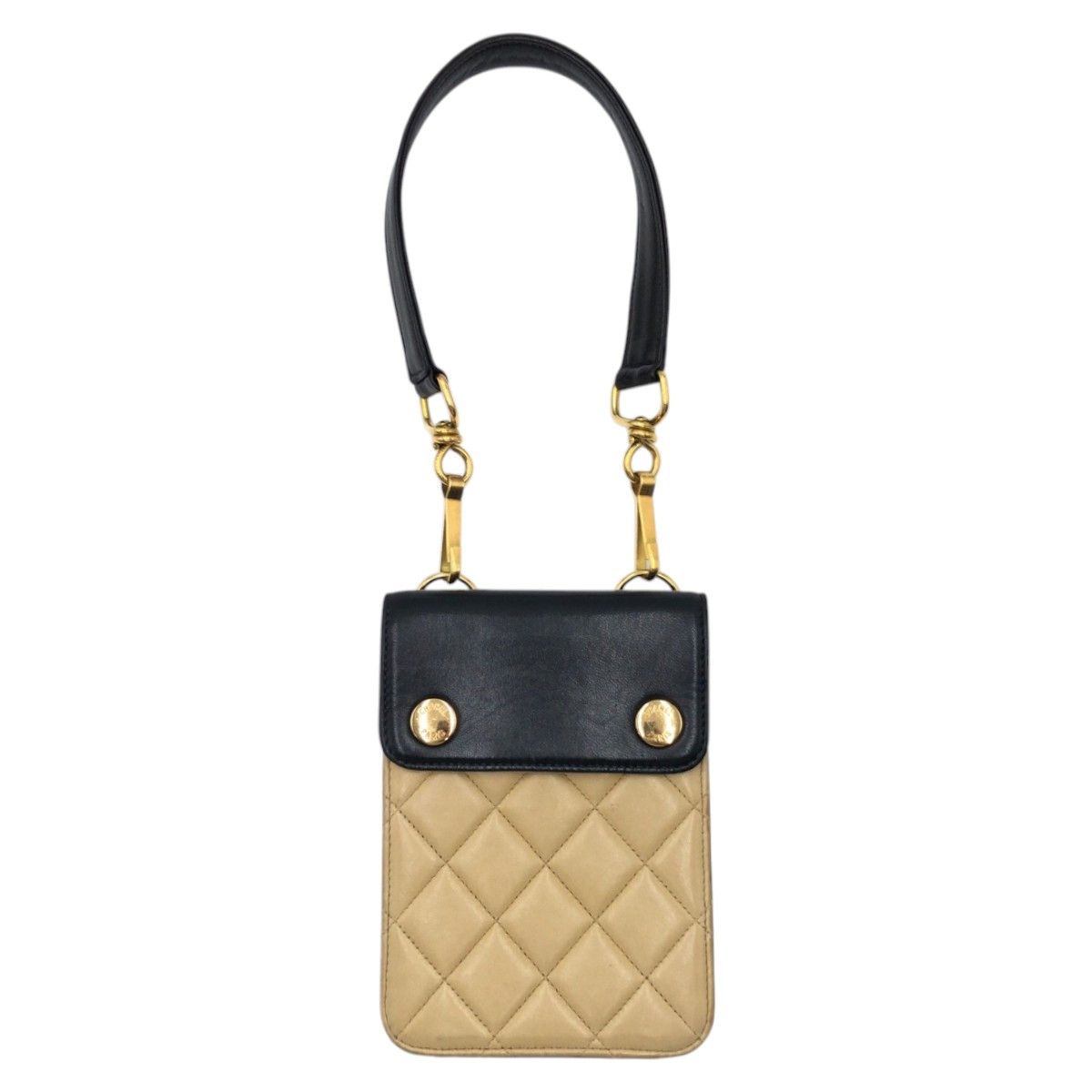 Chanel Chanel Chanel Matelasse Lambskin Shoulder Bag Leather Shoulder Bag DUTY FREE for USA Size ONE SIZE - 1 Thumbnail