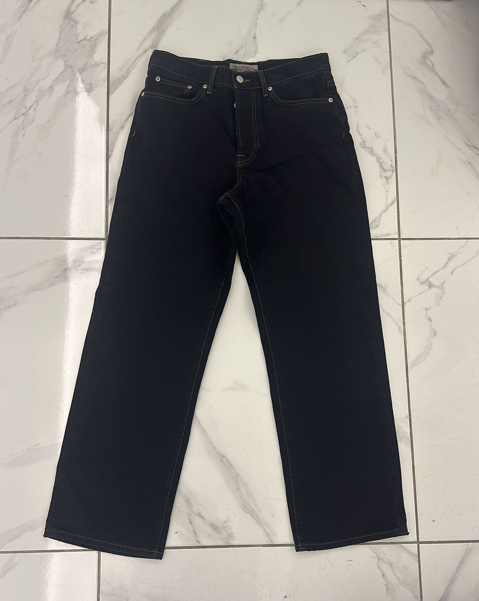 Stussy × Vintage Stüssy Classic Jean Size 30 Black Size US 30 / EU 46 - 2 Thumbnail