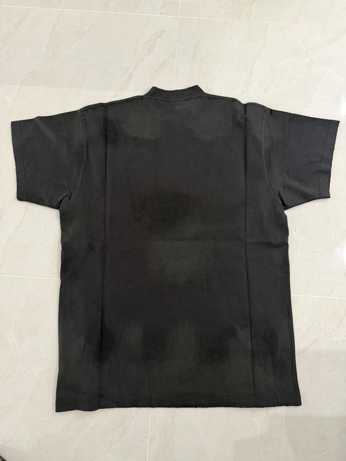 Balenciaga Balenciaga Graffiti Tshirt Black Sz.1 Oversized Size US S / EU 44-46 / 1 - 6 Thumbnail