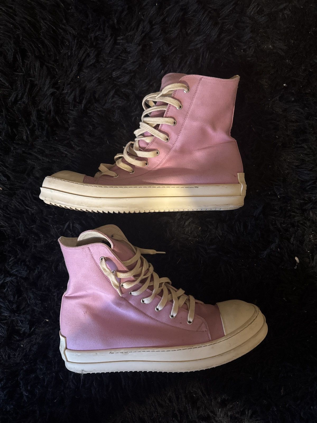 Rick Owens RAMONES HIGH Dusty Pink 41