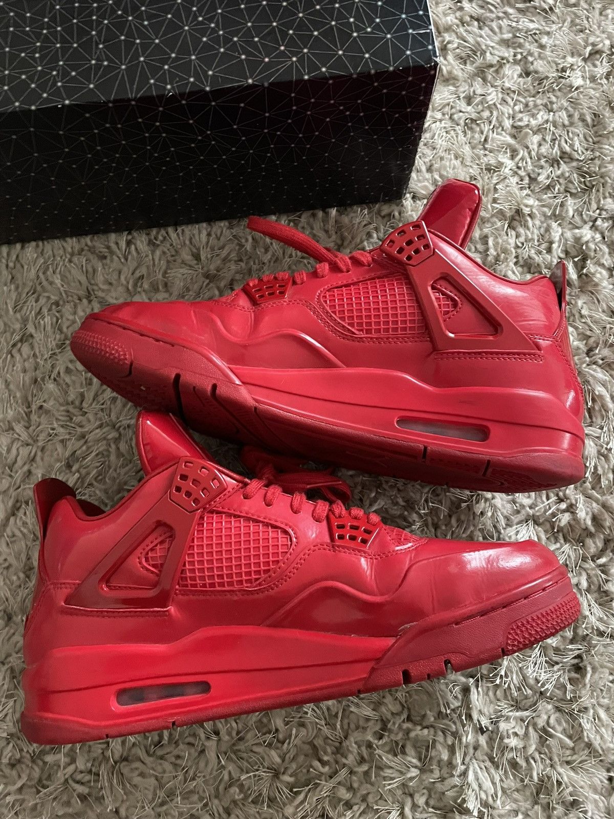 Jordan Brand Jordan 4 11lab 4 Red Size US 9 / EU 42 - 3 Thumbnail
