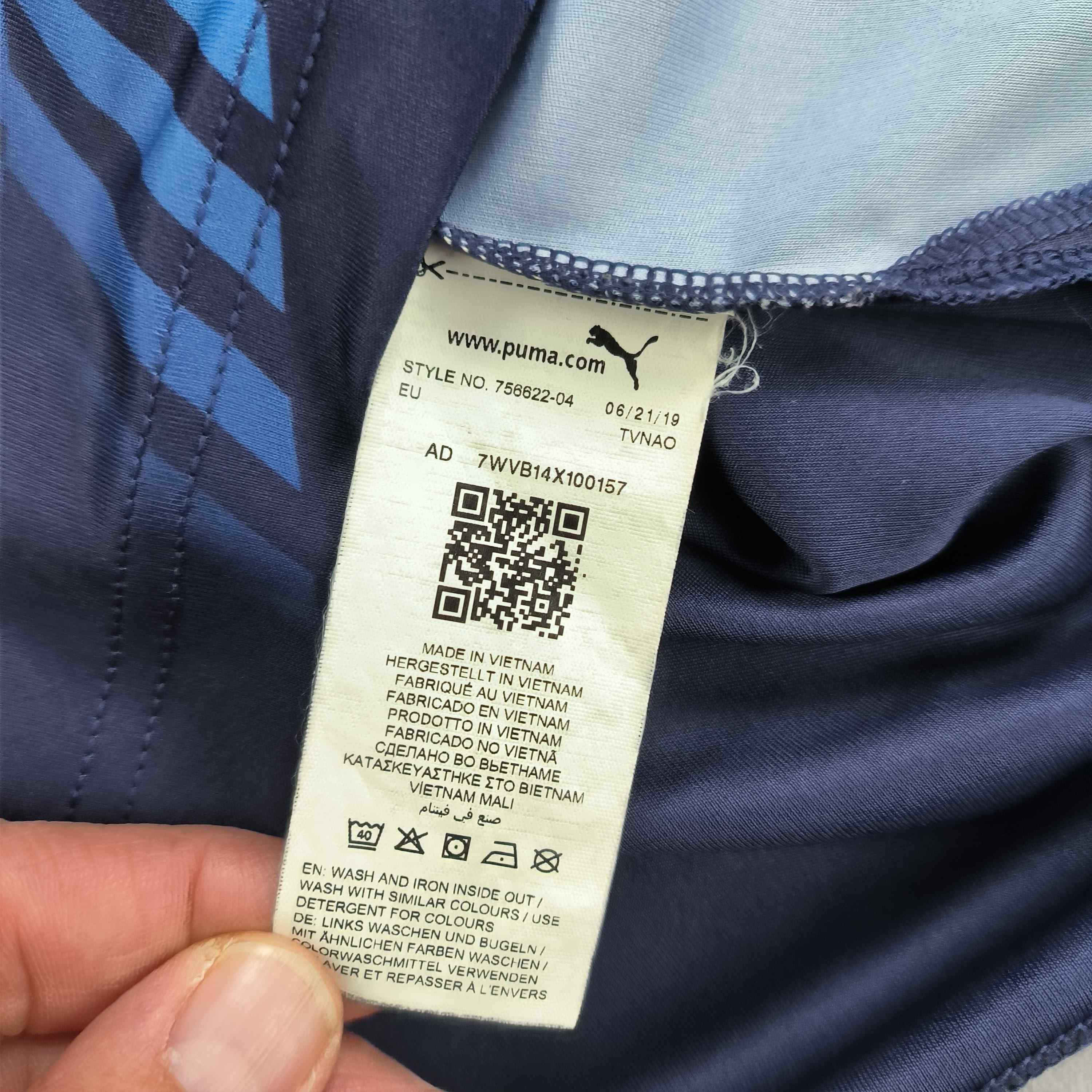 Puma Marseille 2018-19 Puma training football jersey shirt size S Size US S / EU 44-46 / 1 - 5 Thumbnail