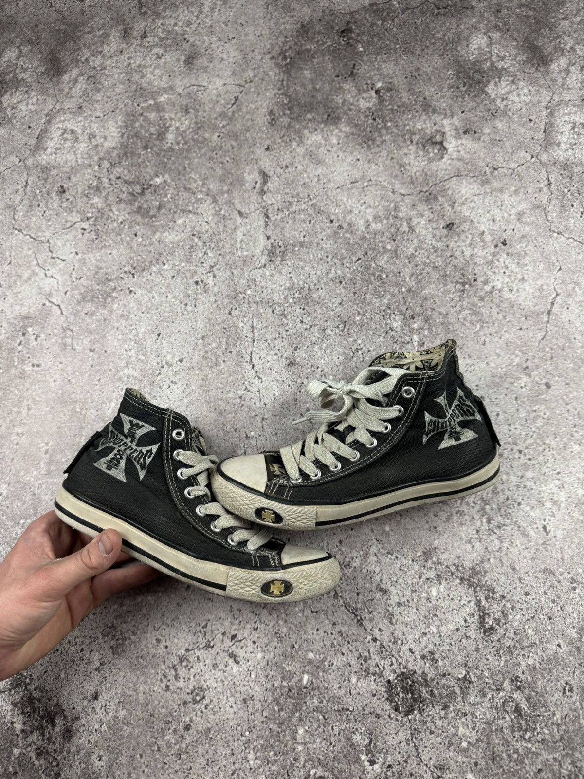West Coast Choppers Vintage West Coast Choppers Sneakers Shoes y2k 90s Size 36 Size US 4 / IT 34 - 2 Thumbnail