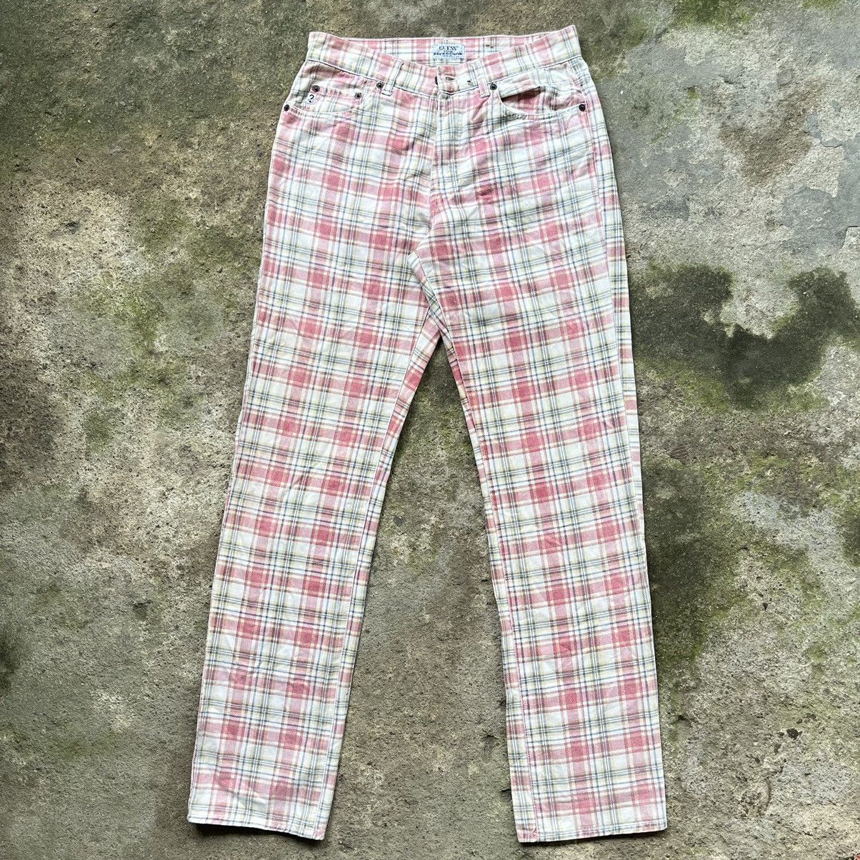 Vintage 80s Gues Georges Marciano Tartan