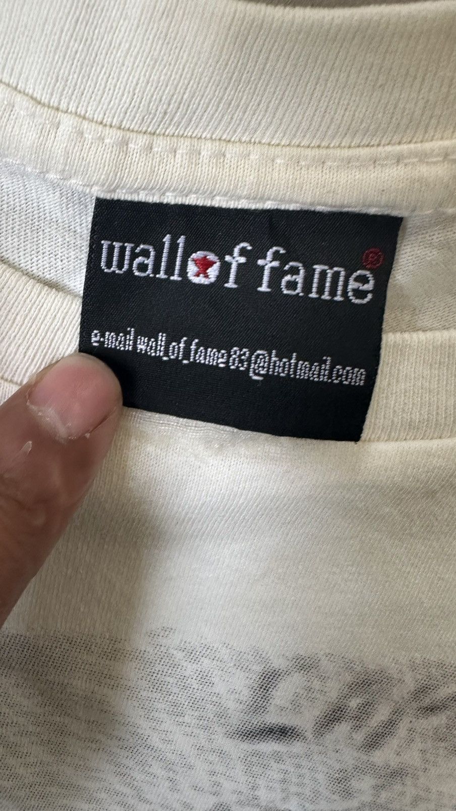 Band Tees LENNON AND YOKO WALL OF FAME VINTAGE TEE Size US M / EU 48-50 / 2 - 5 Thumbnail