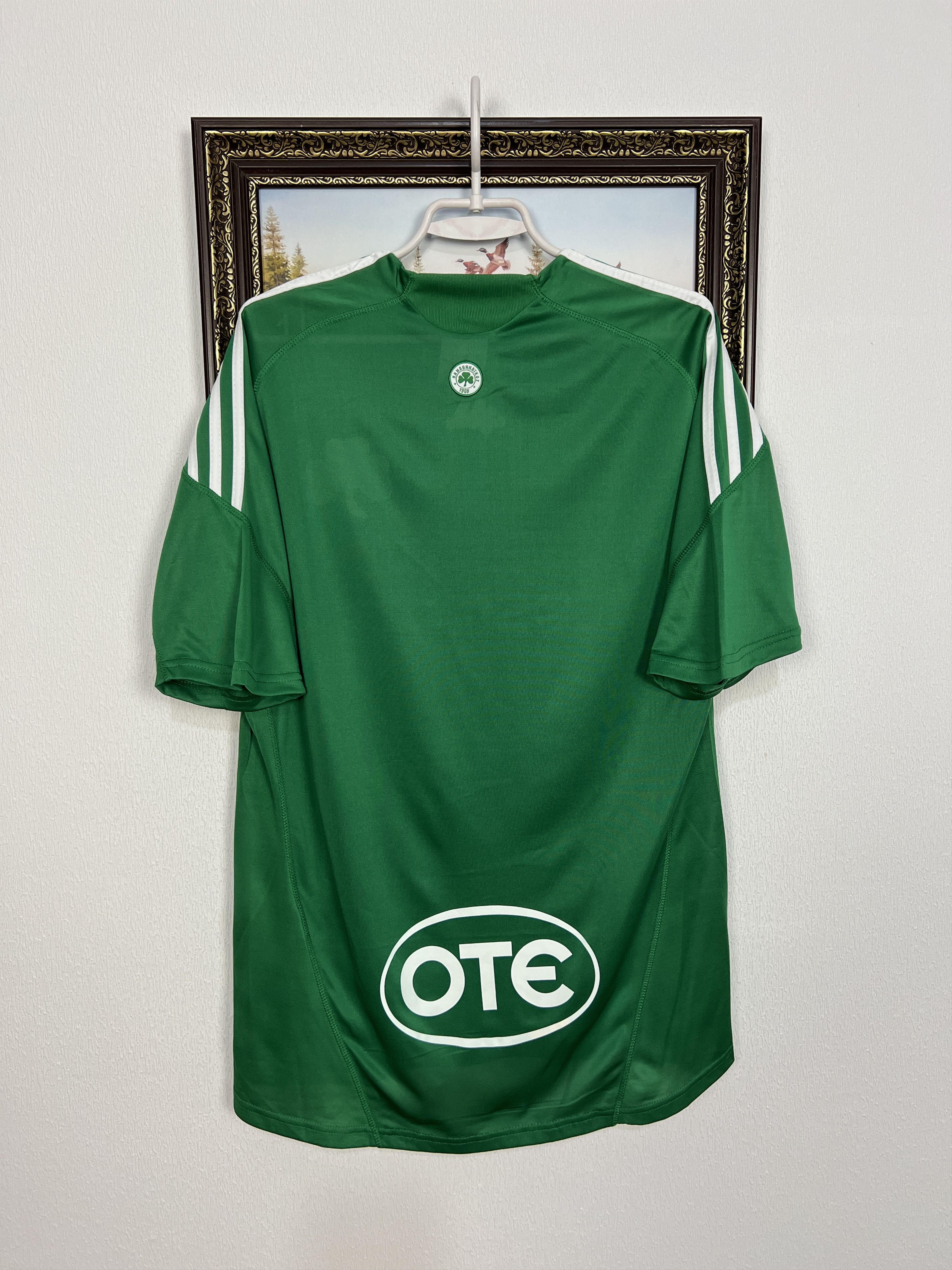 Adidas Panathinaikos Home football shirt 2007 Soccer Jersey Trikot Size US L / EU 52-54 / 3 - 7 Thumbnail