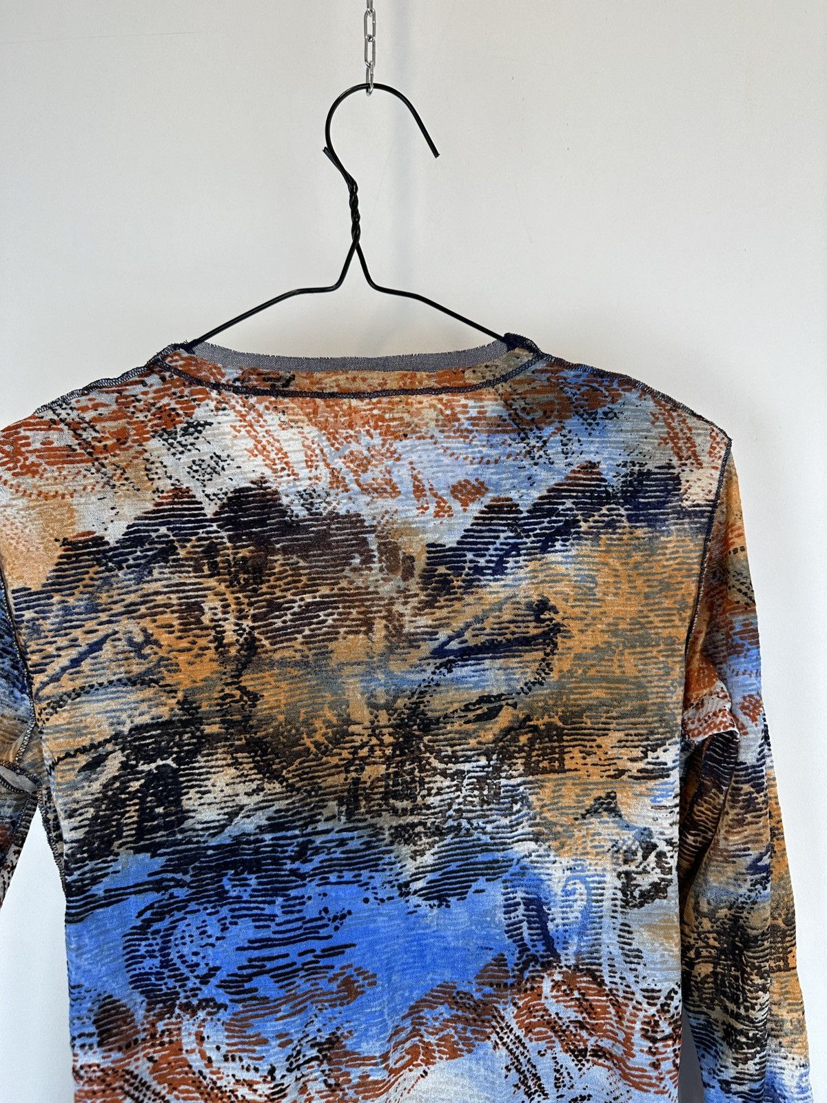 Designer × Japanese Brand × Jean Paul Gaultier Jean Paul Gaultier Style Mesh Long Sleeve Size M / US 6-8 / IT 42-44 - 8 Thumbnail