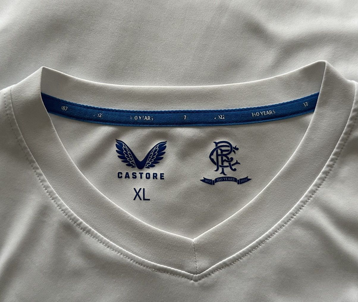 Castore Rangers Scotland Castore 150 Years Football Shirt Jersey XL Size US XL / EU 56 / 4 - 4 Thumbnail