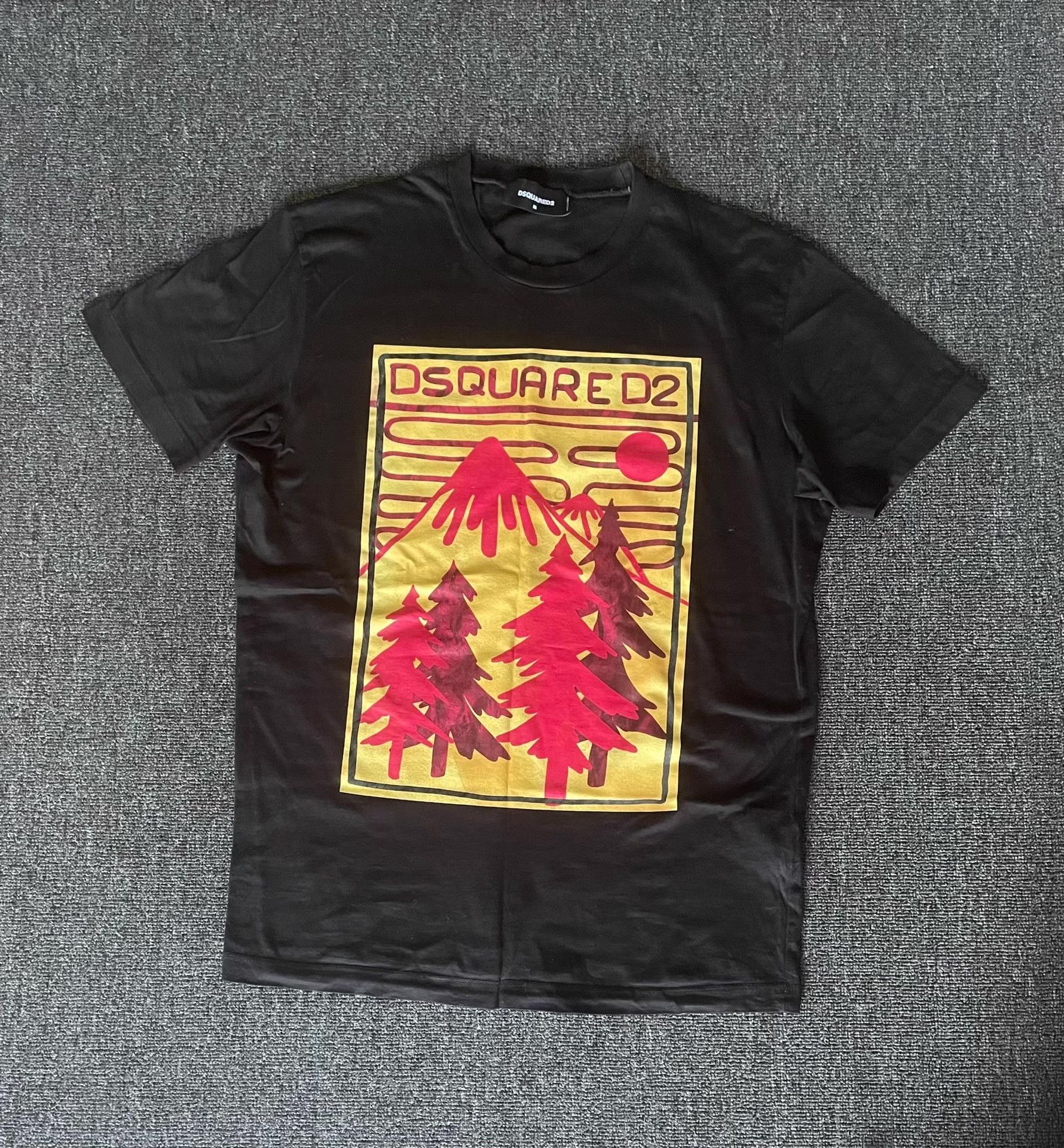Dsquared2 DSquared2 (D2) black T-shirt, Size US M / EU 48-50 / 2 - 2 Thumbnail