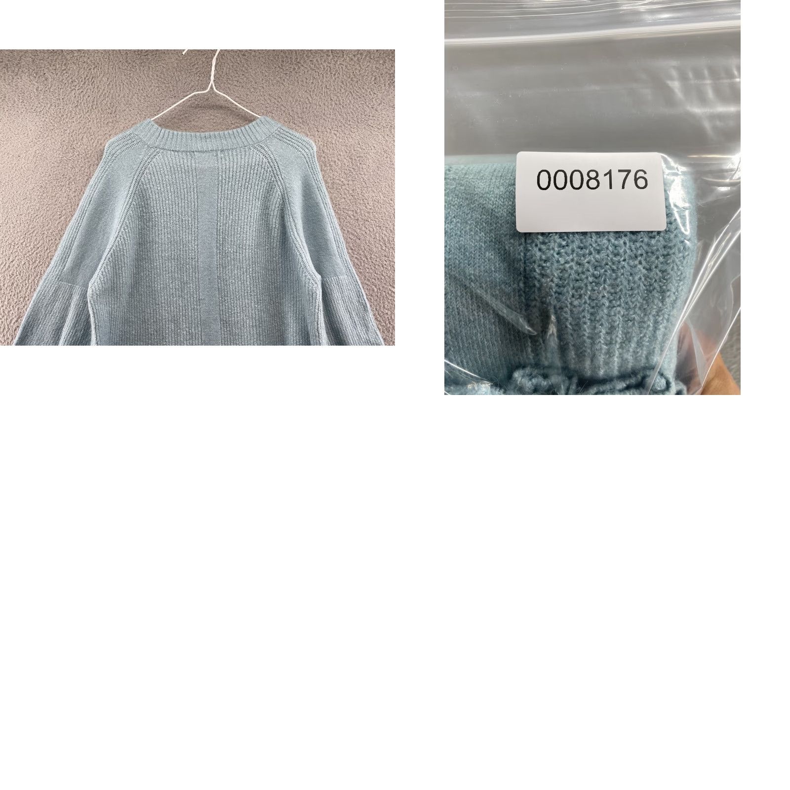 Vintage STACCATO Sweater Shirt Womens Ribbed Knit Soft Acrylic Pullover Size L Blue 90s ITA Fair Isle Crew Neck Vtg? Size L / US 10 / IT 46 - 9 Thumbnail