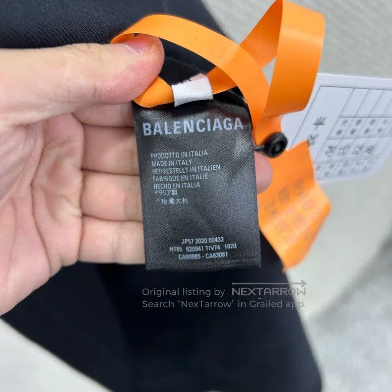 Balenciaga Balenciaga Crew Short Sleeve Size US M / EU 48-50 / 2 - 4 Thumbnail