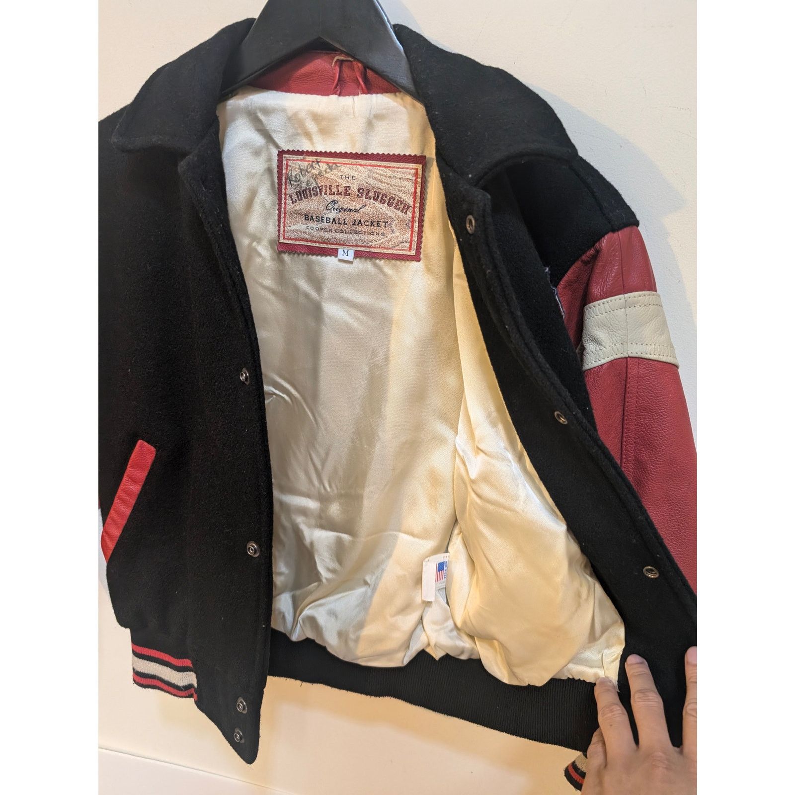 Cooperstown Collection Louisville Slugger MLB Varsity Jacket Vintage 80s Kid's Sz M Size M / US 6-8 / IT 42-44 - 6 Thumbnail