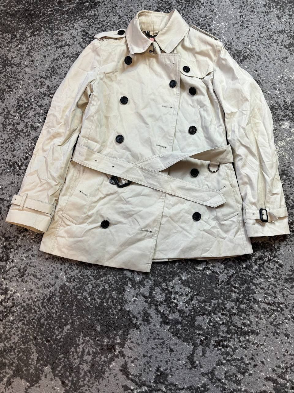 Burberry × Vintage Vintage Burberry Kensington Heritage Mid-Length Trench Coat Size US S / EU 44-46 / 1 - 2 Thumbnail