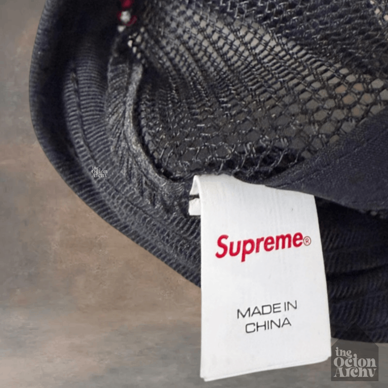 B.B. Simon × Supreme Supreme x B.B. Simon Studded Mesh Back 5-Panel FW25H95 Size ONE SIZE - 6 Thumbnail