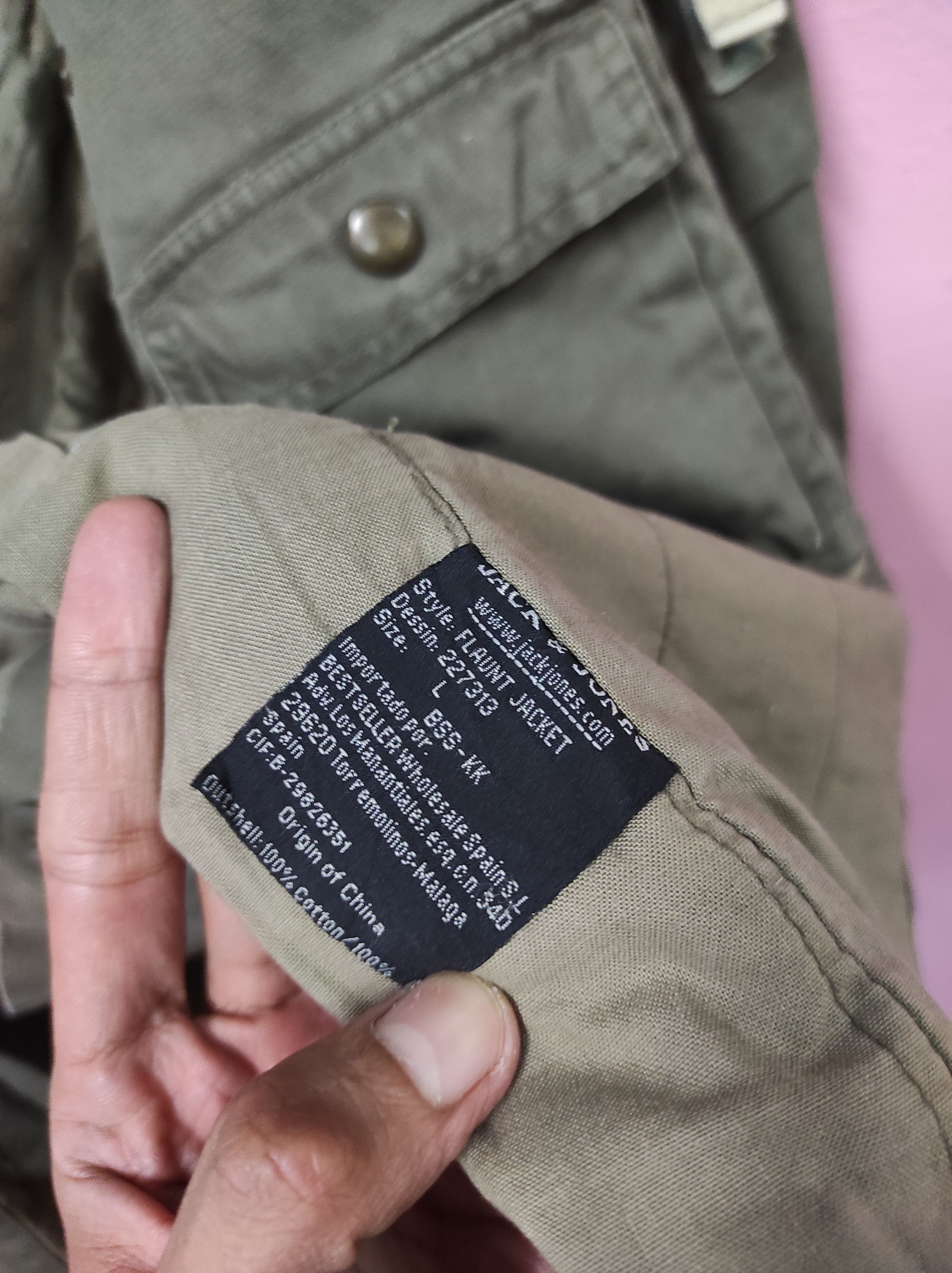 Jack & Jones × Seditionaries JACK & JONES MULTIPOCKET RARE FLAUNT JACKET DISTRESSED Size US L / EU 52-54 / 3 - 12 Thumbnail