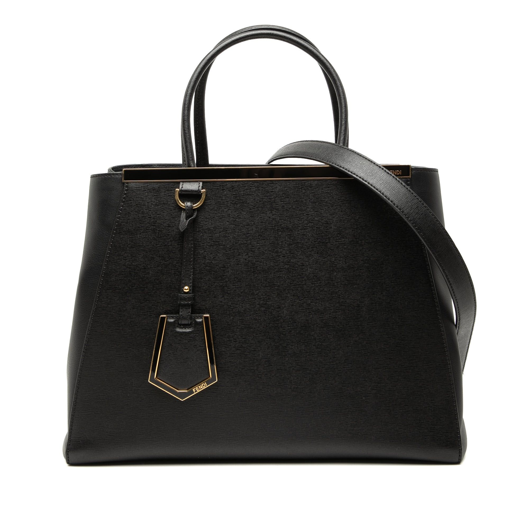 Fendi Medium Leather 2Jours Satchel Size ONE SIZE - 1 Thumbnail
