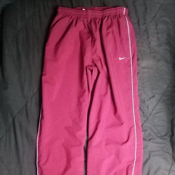 Nike Vintage Nike Team Striped Mesh Lined Wind Pants Joggers Size US 32 / EU 48 - 2 Thumbnail