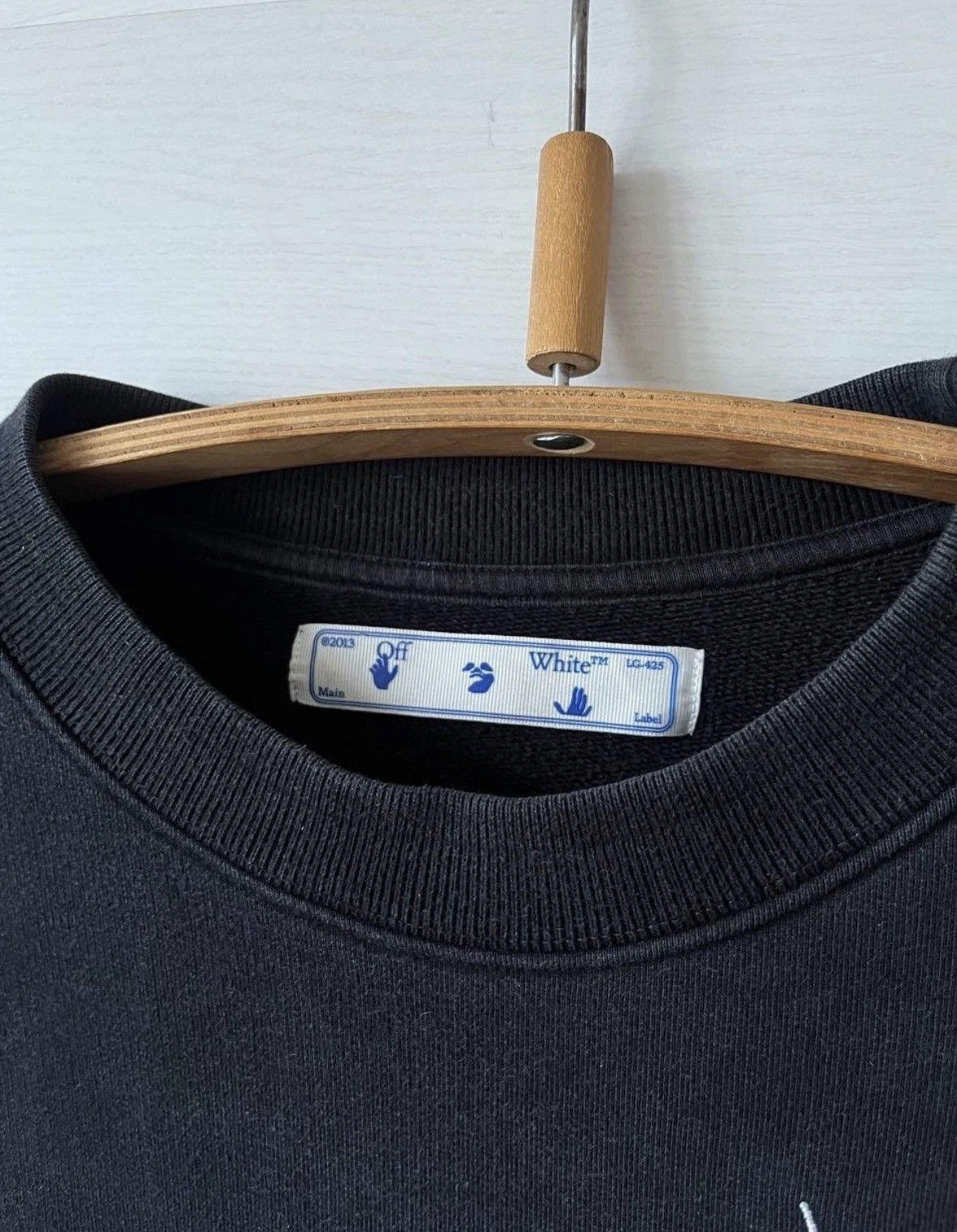 Off-White Off-White Virgil Abloh Free Spirit Diag Sweatshirt FW20 Size US M / EU 48-50 / 2 - 4 Thumbnail