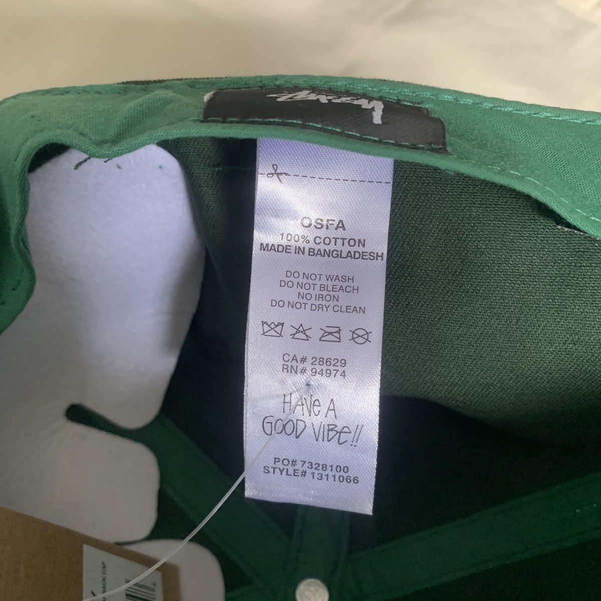 Stussy Stussy stu arch strapback cap Size ONE SIZE - 6 Thumbnail