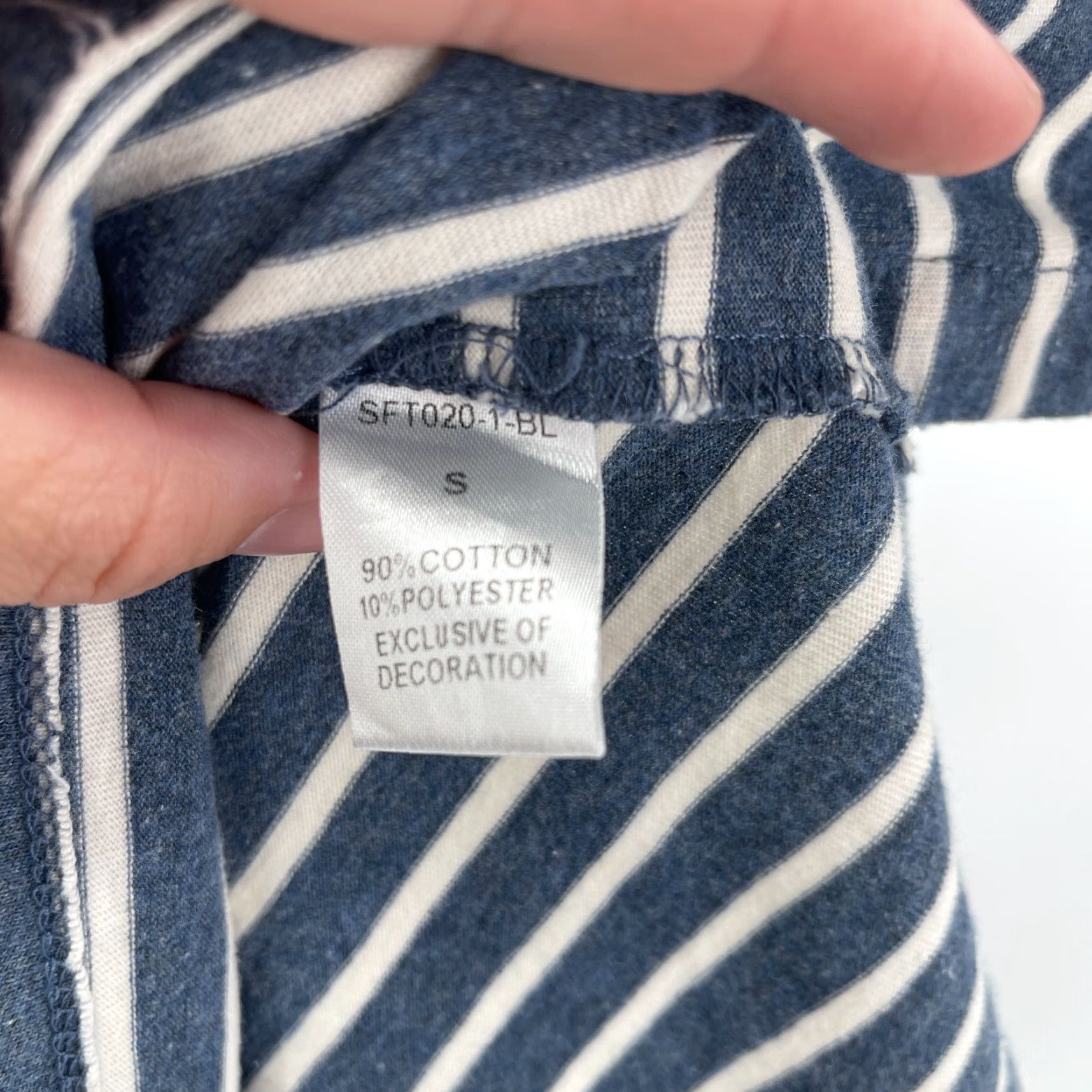 Vintage VINTAGE THML Womens Small Tank Top Blue Stripe Aztec Detail Boho Summer Casual Size S / US 4 / IT 40 - 4 Thumbnail