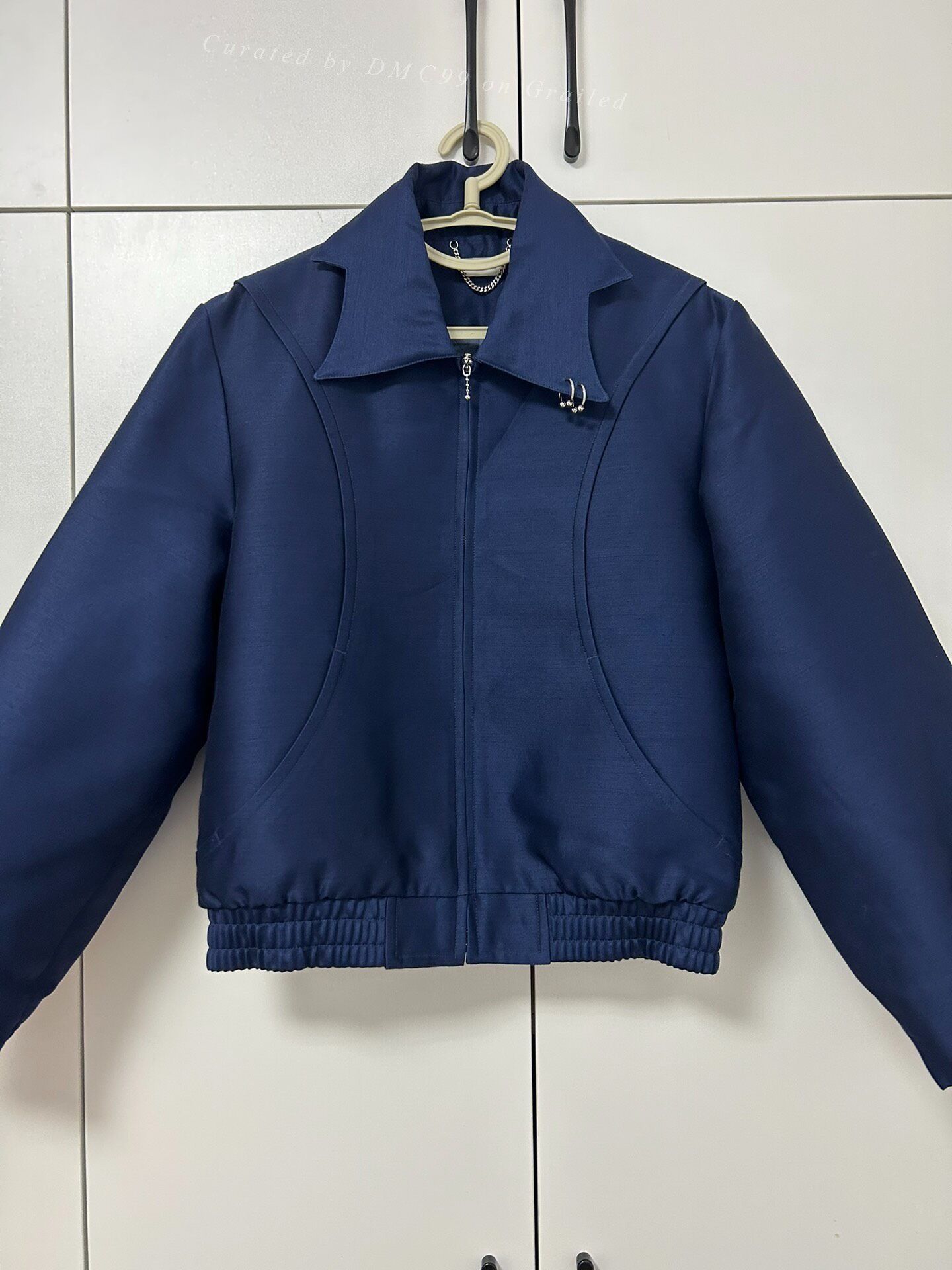 CMMAWEAR CMMAWEAR Black Batwing Piercing Jacket | Grailed