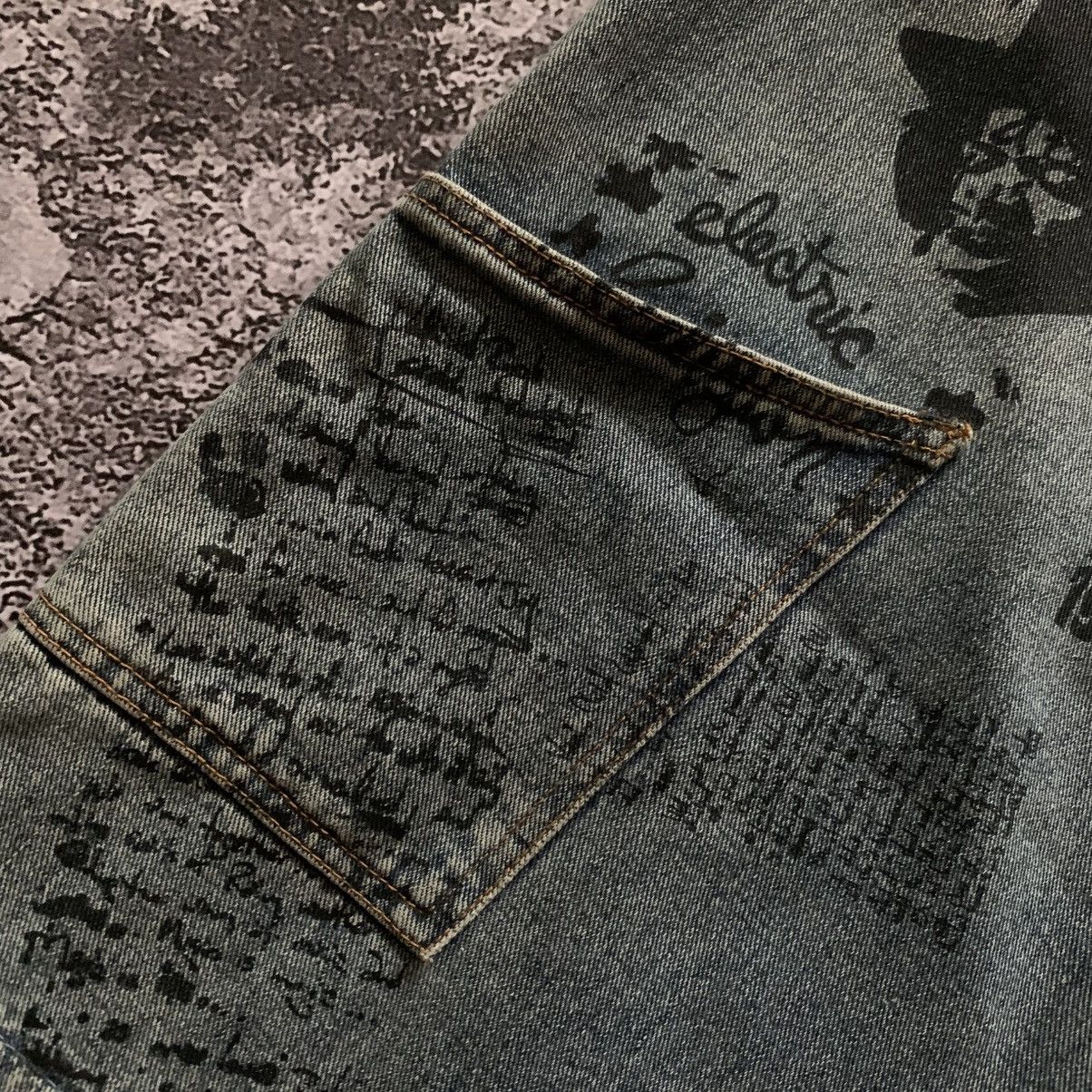 Ecko Unltd. Ecko Unltd. x Jimi Hendrix Carpenter Denim Baggy Jeans Size US 38 / EU 54 - 13 Thumbnail