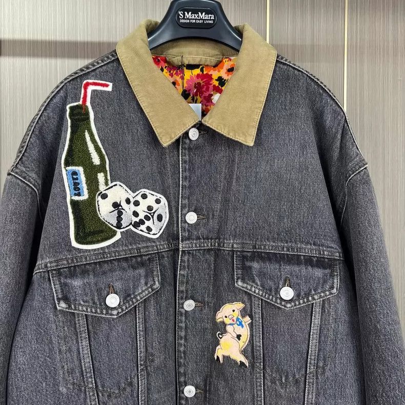 Gucci Gucci Vintage Logo Wash Denim Jacket-2506 Size XL / US 12-14 / IT 48-50 - 4 Thumbnail