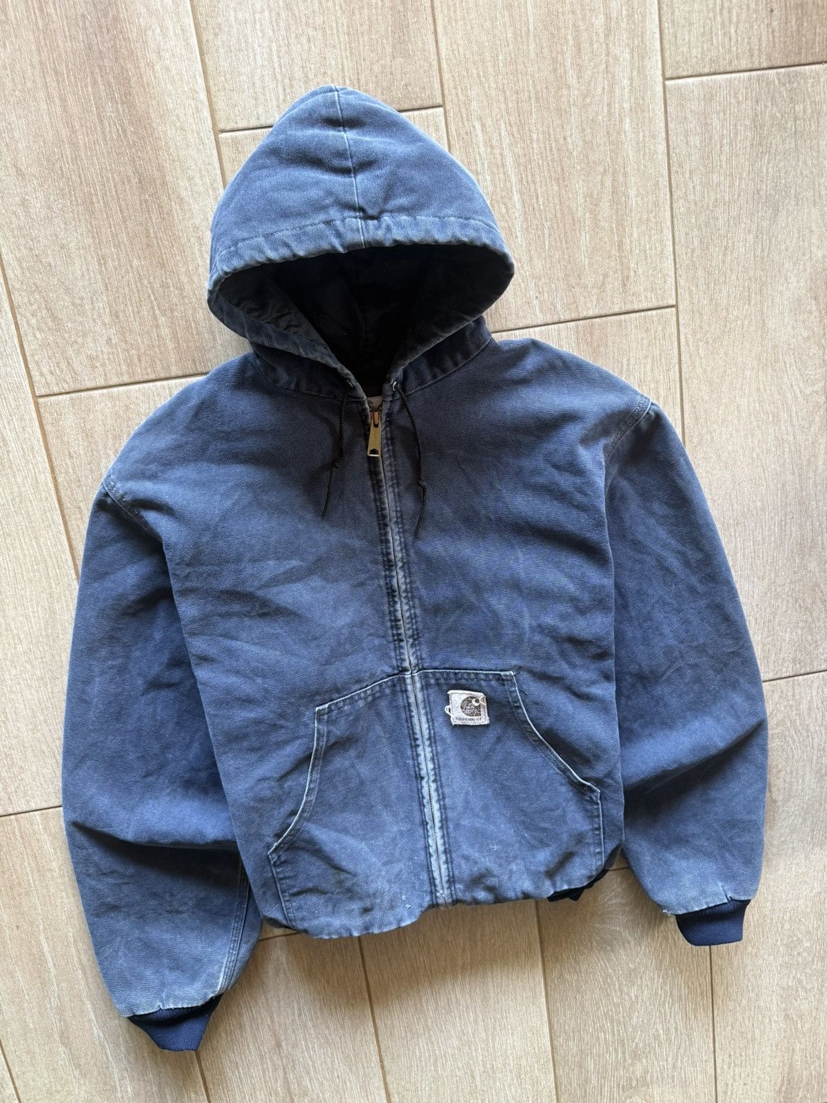 Carhartt JQ263 Blue Carhartt Active Jacket 90s Size US L / EU 52-54 / 3 - 1 Thumbnail