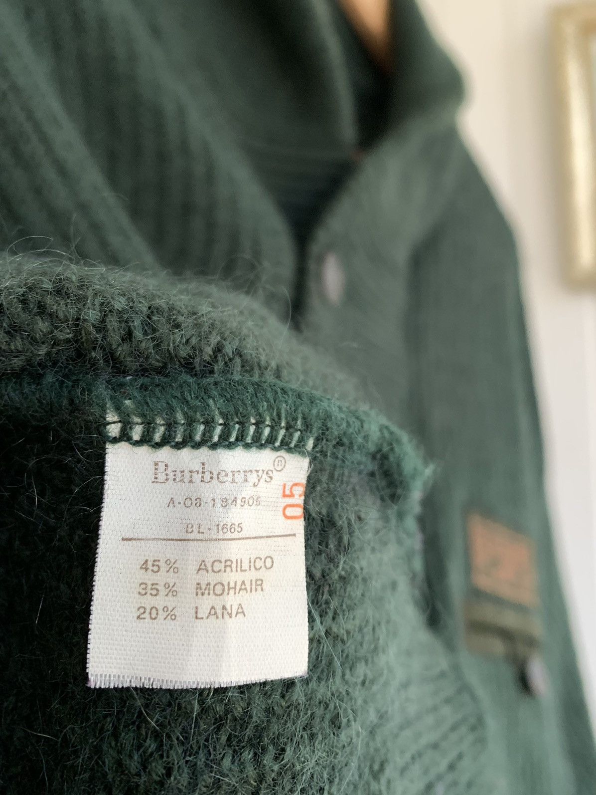 Burberry Burberrys RARE Vintage 80s Sweater Mens Size M L Size US L / EU 52-54 / 3 - 9 Thumbnail