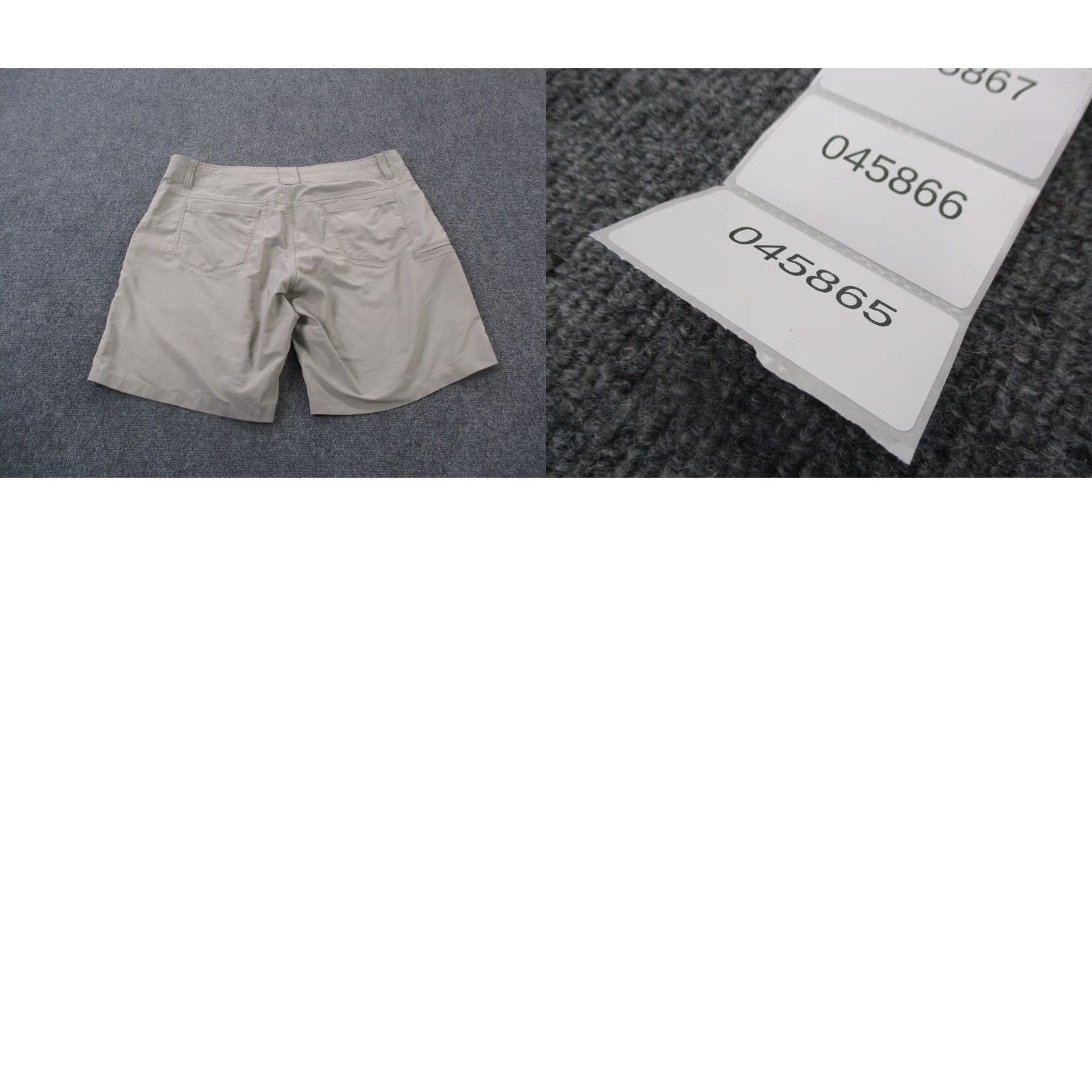 Vintage Kuhl Mens Chino Shorts 38 Gray Outdoor Quick Dry Lightweight Pockets Logo Casual Workwear Size US 39 - 8 Thumbnail