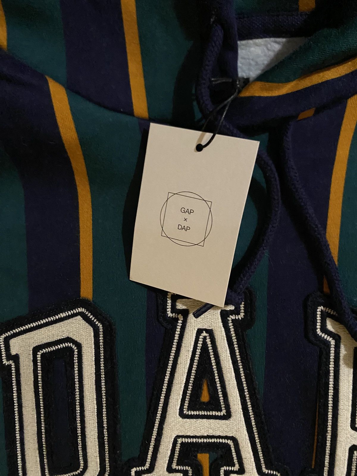Dapper Dan × Gap New Dapper Dan GAP Striped Hoodie Size US L / EU 52-54 / 3 - 2 Thumbnail