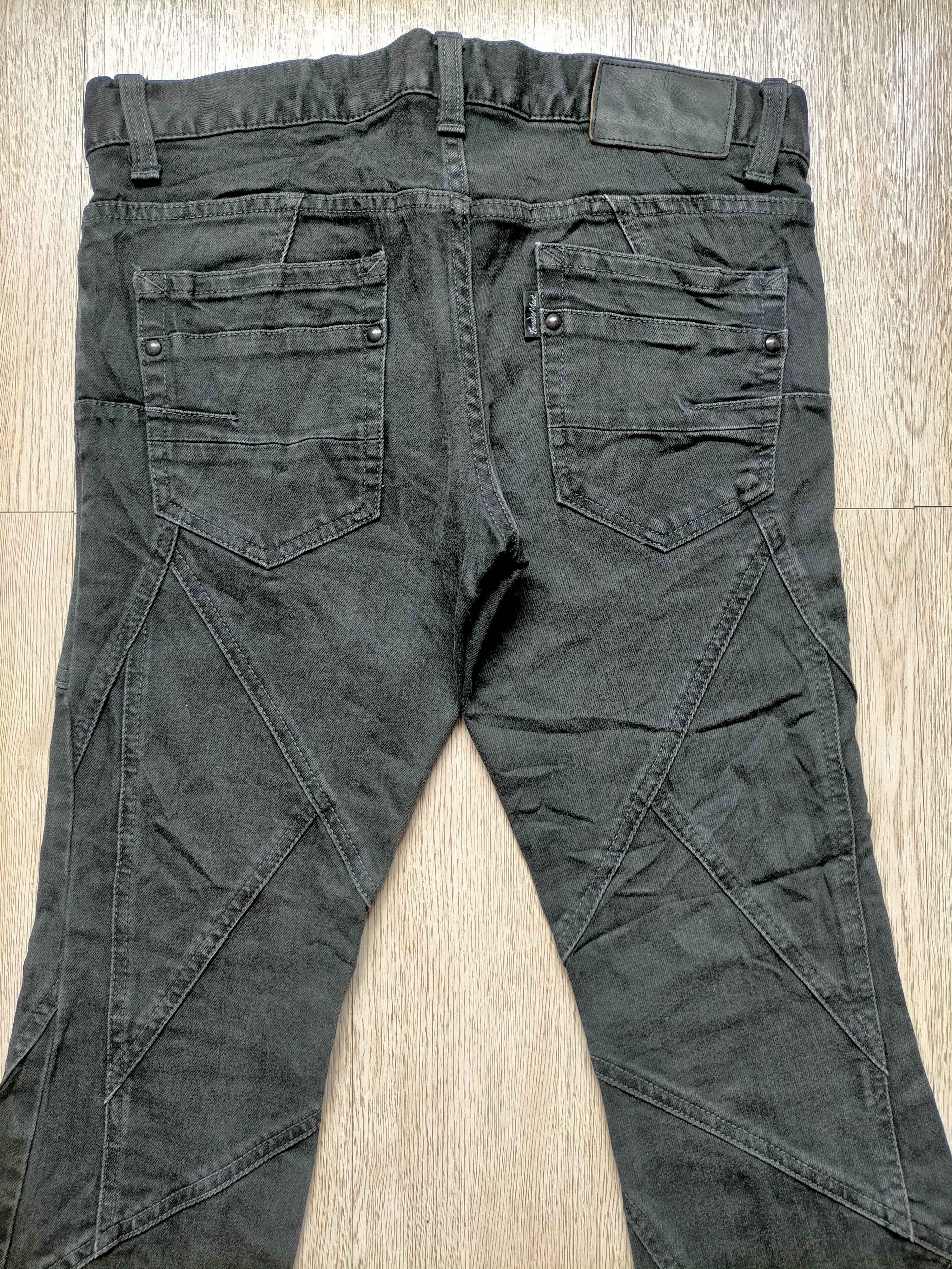 Tornado Mart Tornado Mart Flare Jeans Black Boot cut Denim Size US 32 / EU 48 - 14 Thumbnail
