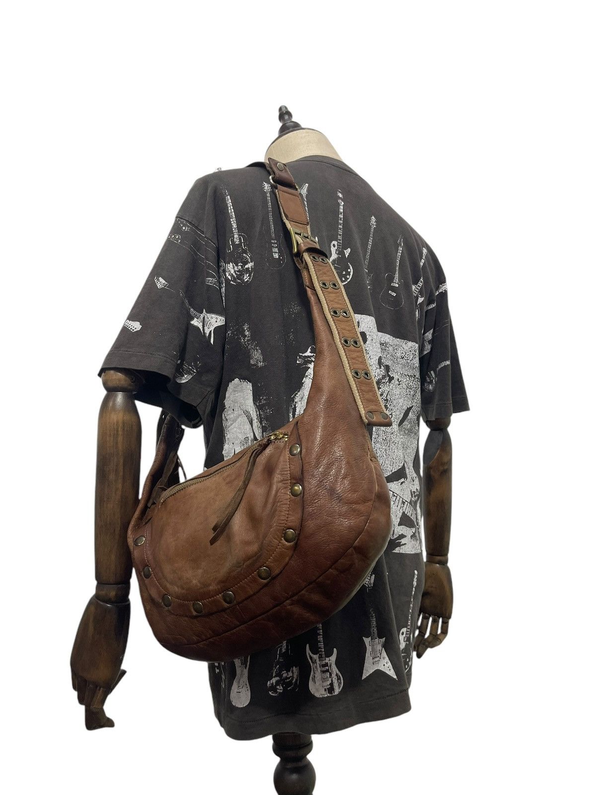 Genuine Leather Full Leather Regalo Shoulder Bag 5🟩 Size ONE SIZE - 2 Thumbnail