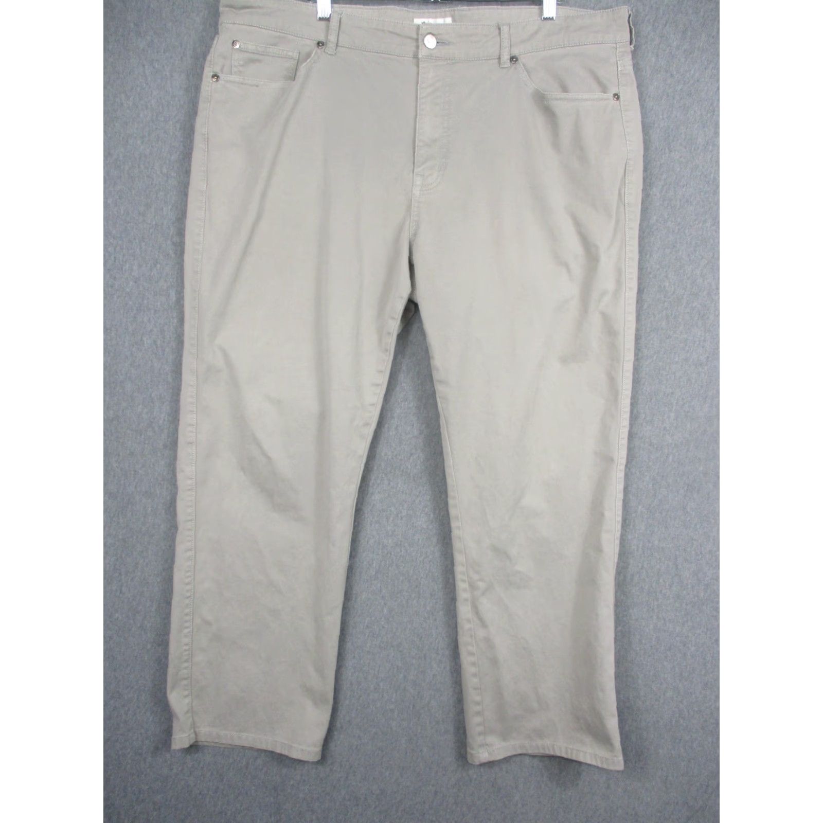 Peter Millar Peter Millar Pants Mens 40x28 Gray Chino Twill 5 Pocket Golf Casual Denim Size US 40 / EU 56 - 2 Thumbnail