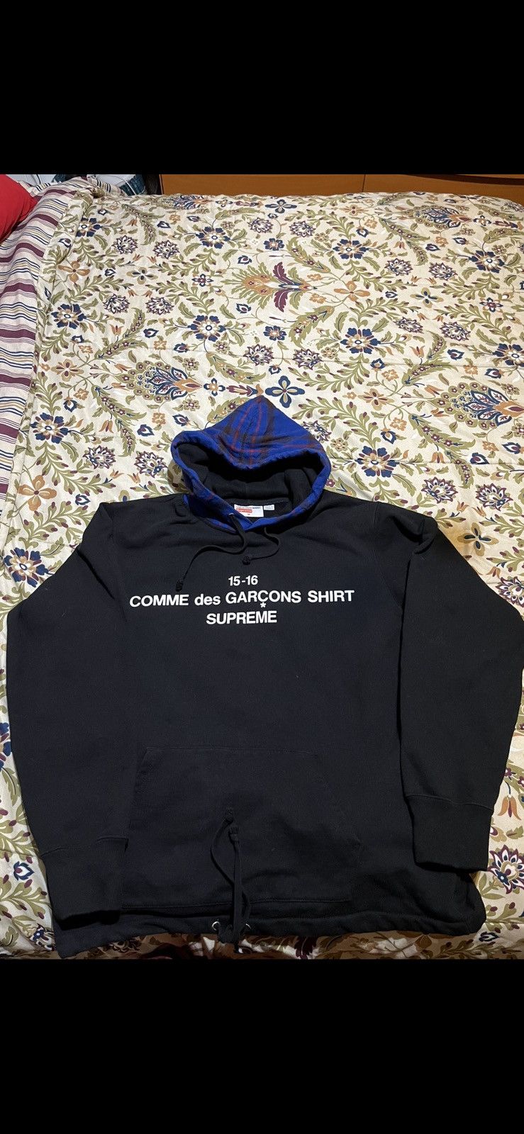 Supreme Supreme x CDG Comme des Garcons Shirt Hoodie | Grailed