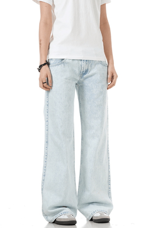 Japanese Brand × Vintage American retro light blue men's cleanfit jeans Size US 32 / EU 48 - 3 Thumbnail
