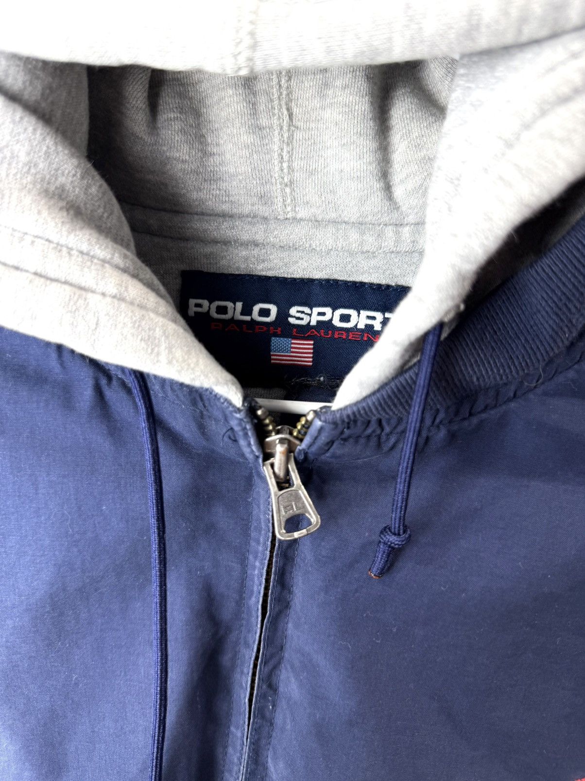Polo Ralph Lauren Vintage Polo Sport Ralph Lauren Jacket Hoodie Size US L / EU 52-54 / 3 - 4 Thumbnail