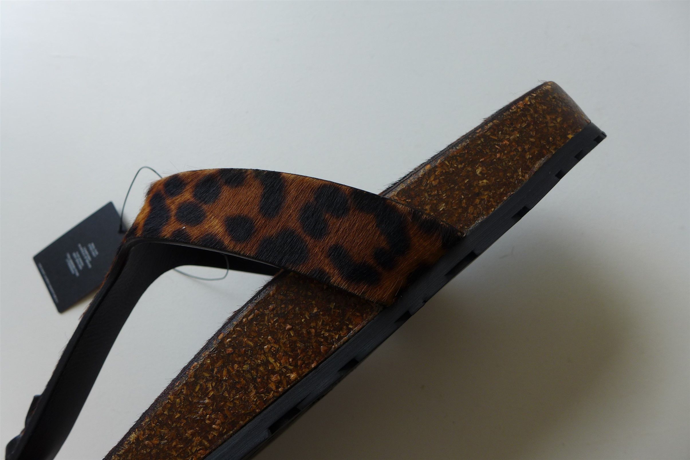 Saint Laurent Paris Saint Laurent Jimmy Sandals - Leopard Print Calf Fur Size US 11 / EU 44 - 10 Thumbnail