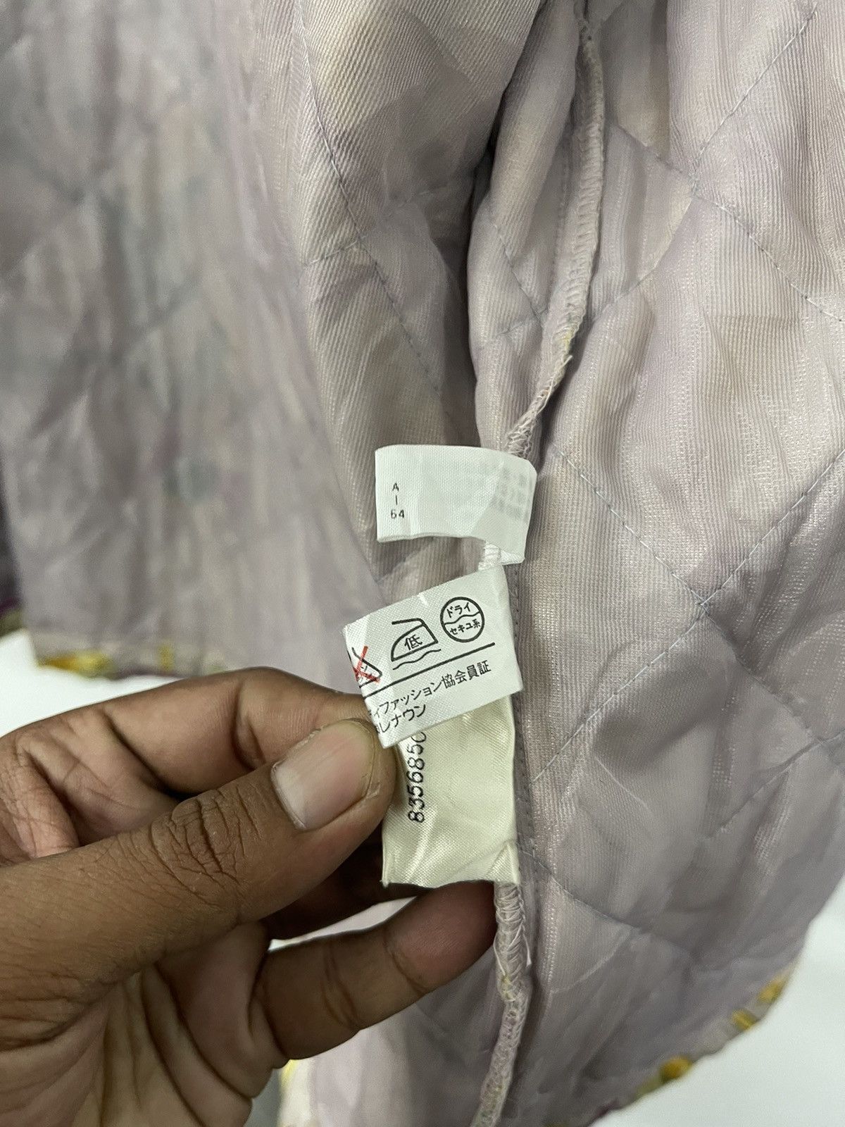 Celine × Vintage Vintage celine fullprint quilted jacket Size M / US 6-8 / IT 42-44 - 15 Thumbnail