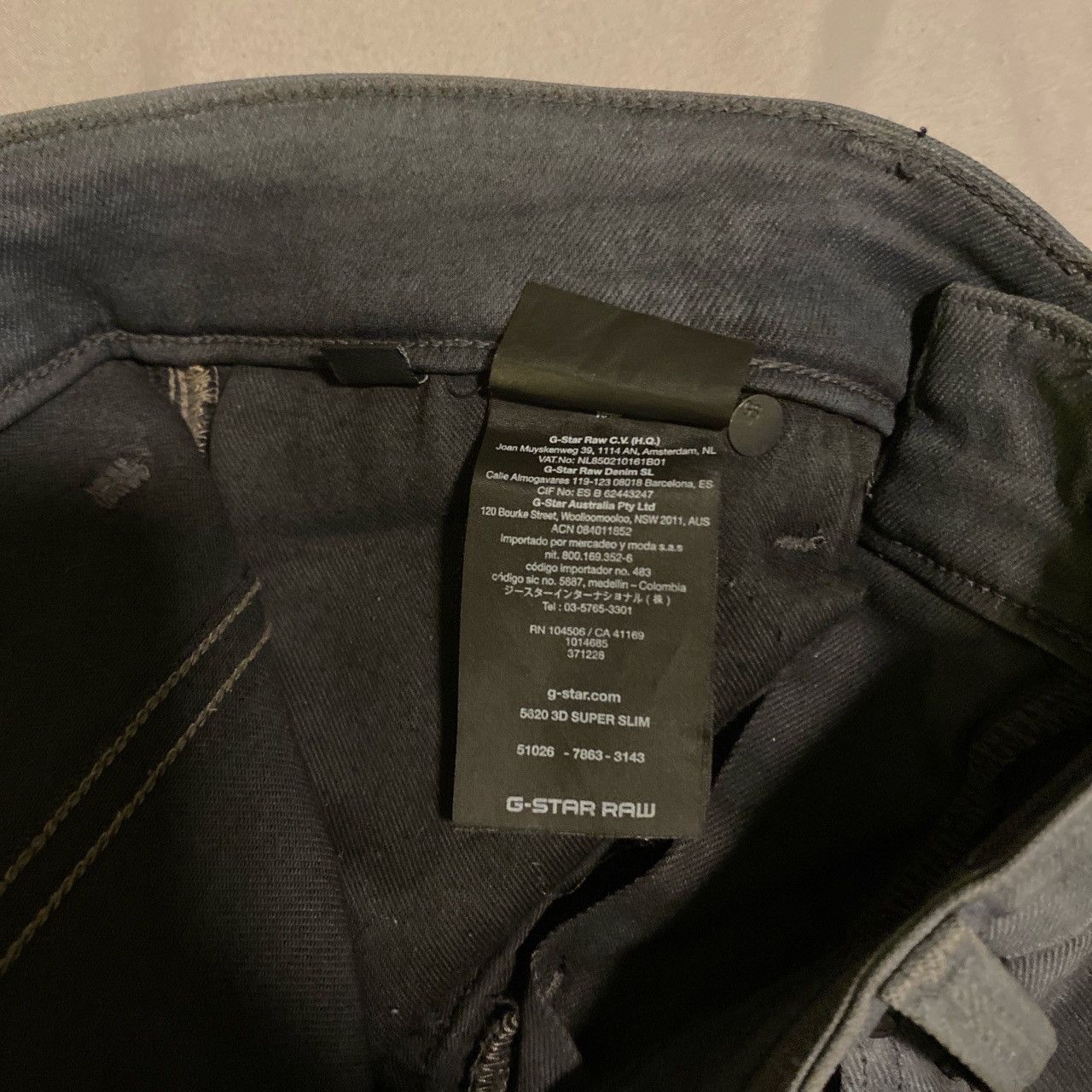G-Star Gray GStar Denim 32x34 Size US 32 / EU 48 - 3 Thumbnail