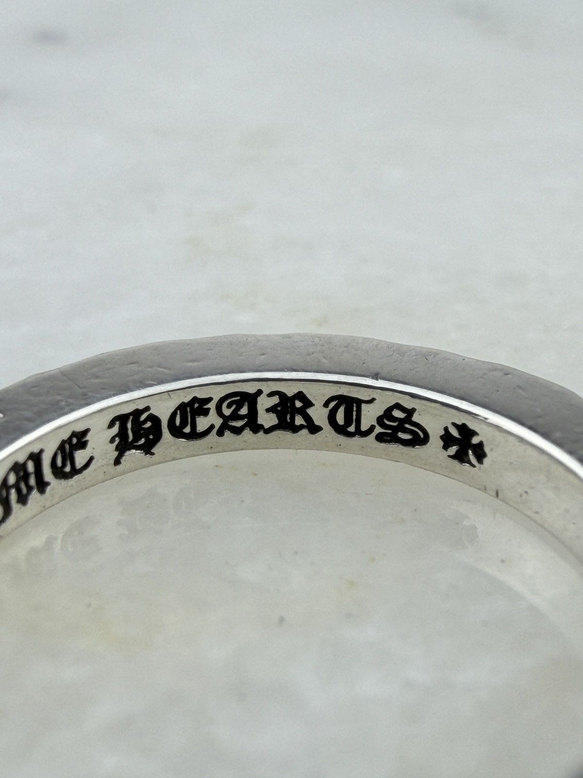 Chrome Hearts CHROME HEARTS TRUE FUCKING PUNK 3MM SPACER RING Size ONE SIZE - 6 Thumbnail