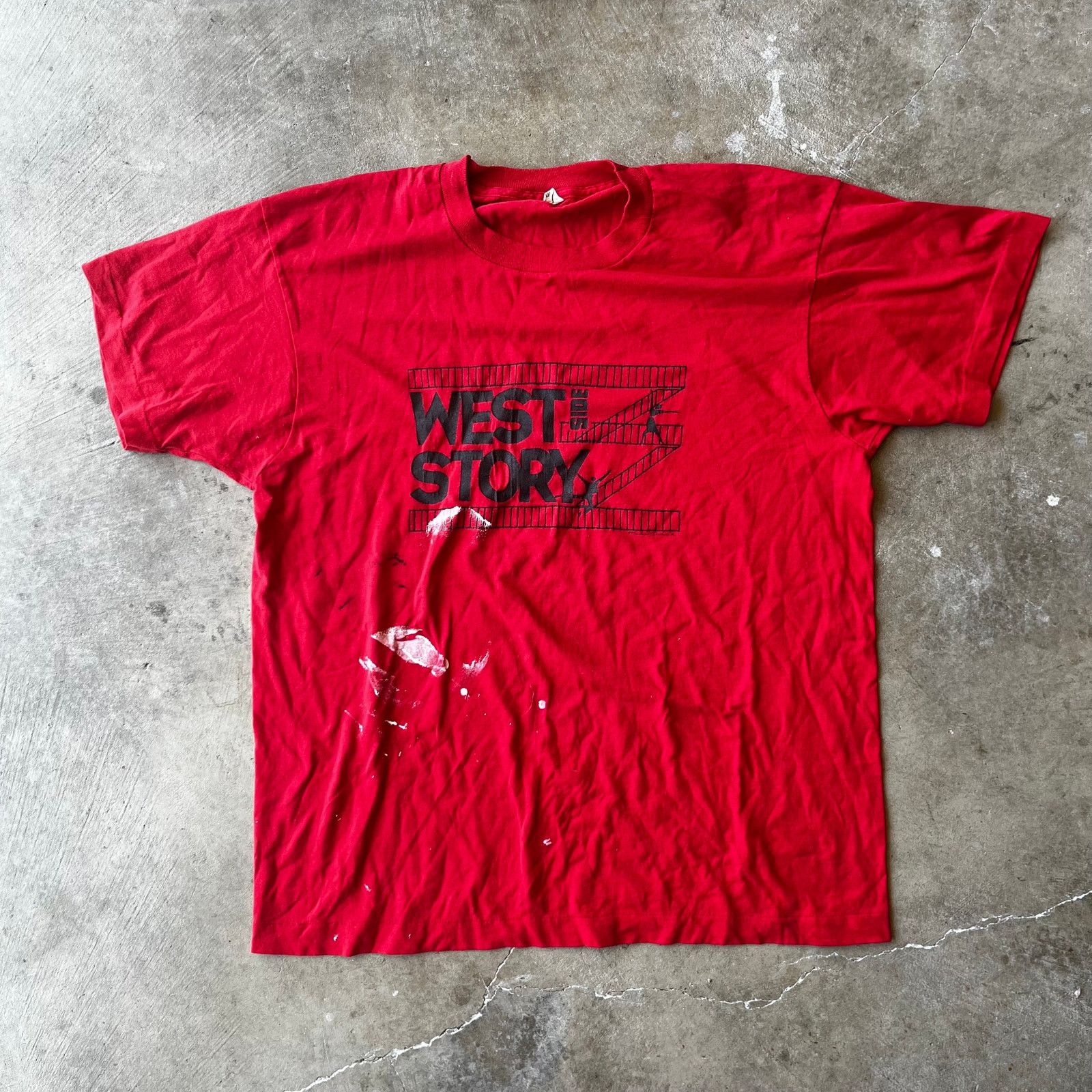 Vintage VINTAGE WEST SIDE STORY PLAY PROMO THEATER SHIRT MENS XL 90S Size US XL / EU 56 / 4 - 1 Thumbnail