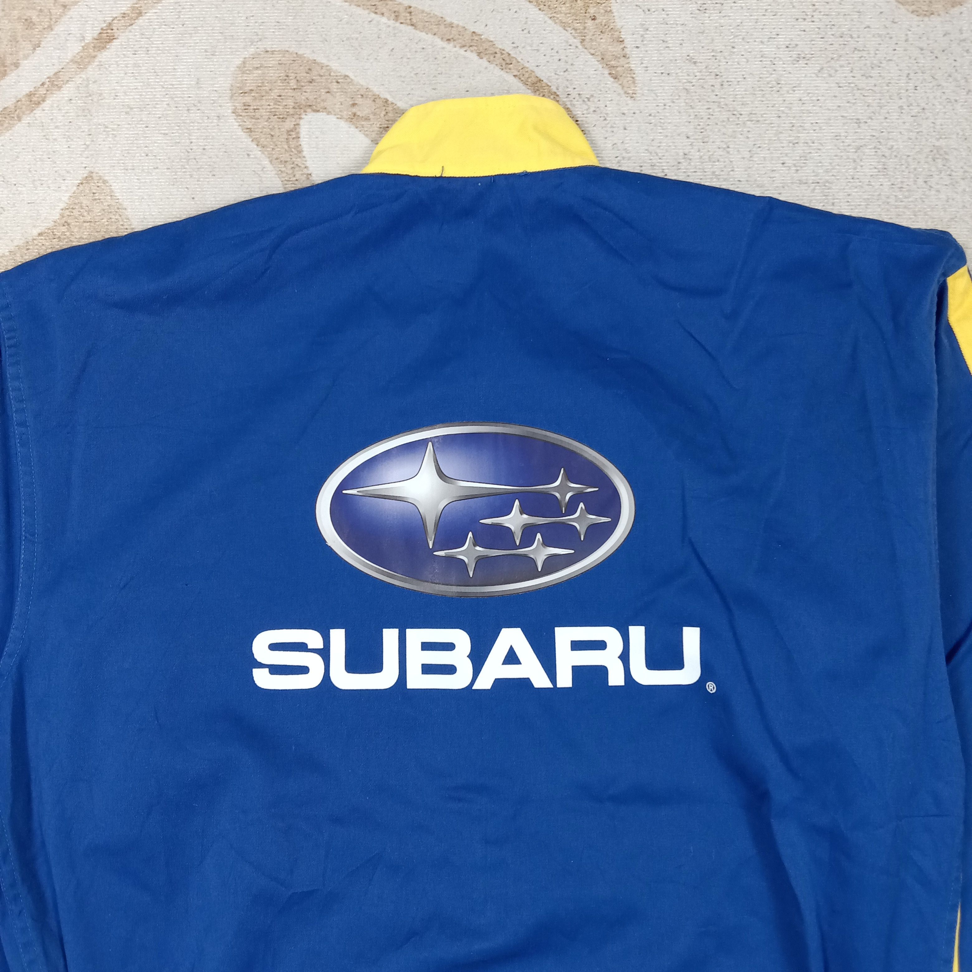 Japanese Brand Subaru Rally Team Racing Work Coverall Jacket C274N6 Size US L / EU 52-54 / 3 - 2 Thumbnail